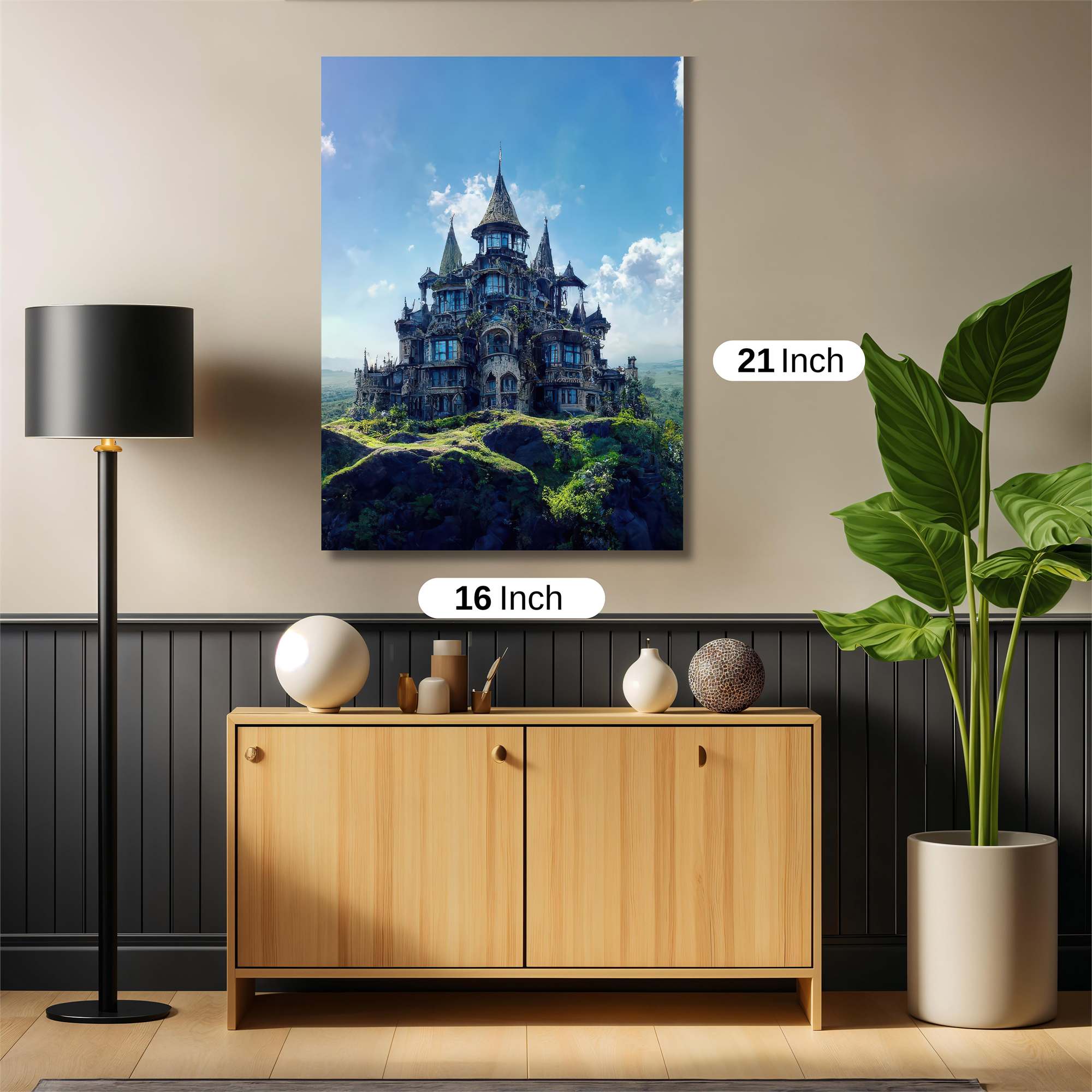 Castle Enigma Safe Wall Magnetic / M