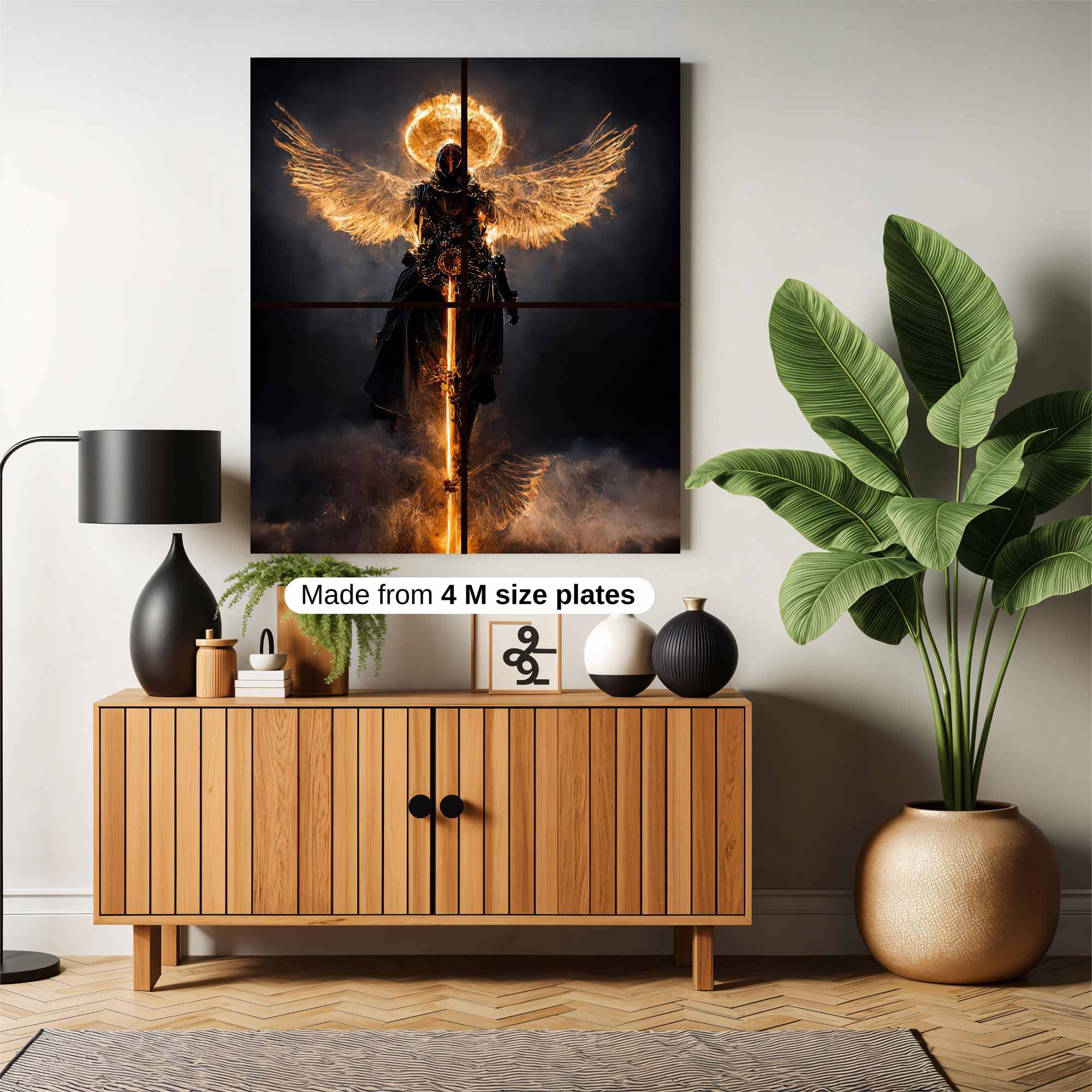 Angel Blaze Safe Wall Magnetic / M