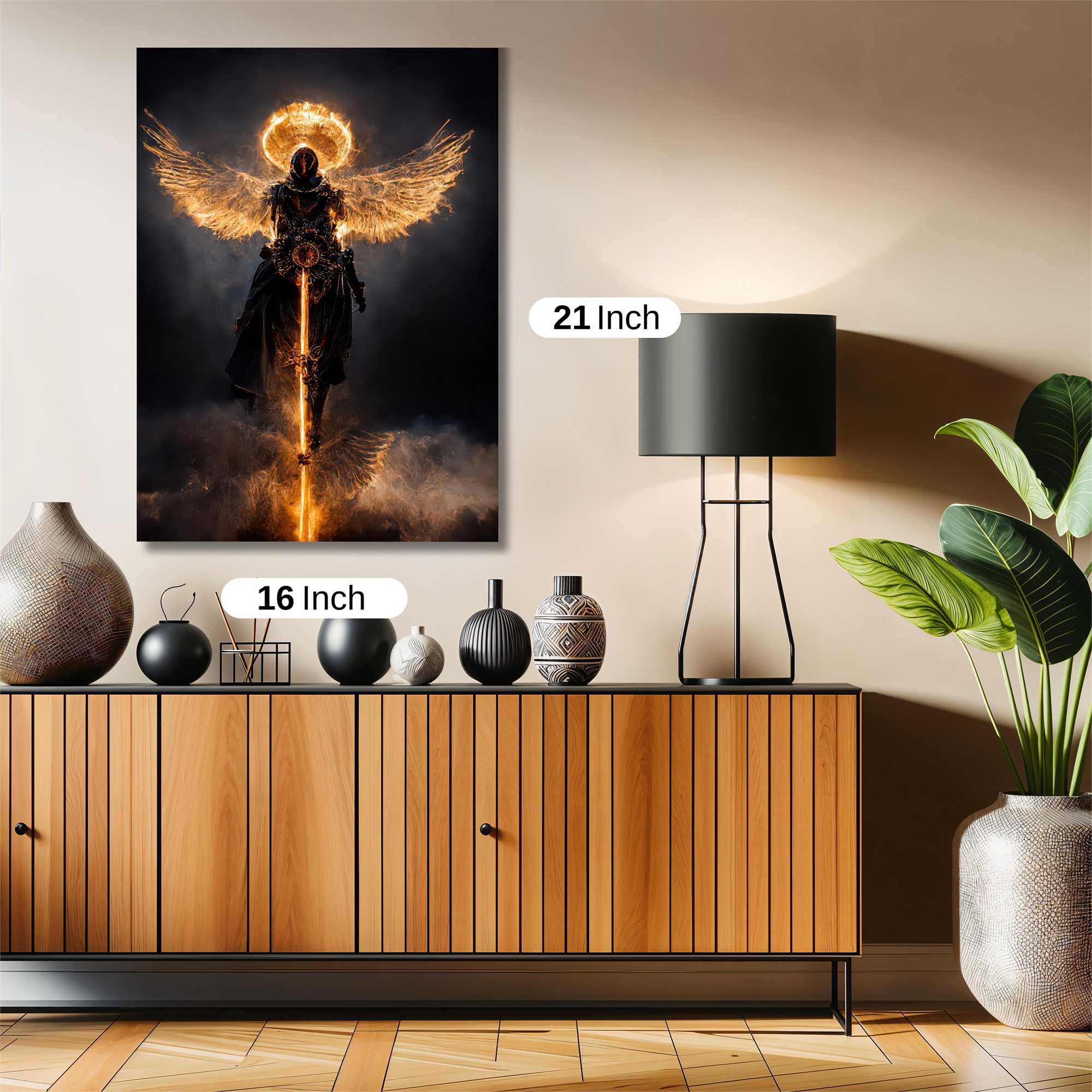 Angel Blaze Safe Wall Magnetic / M