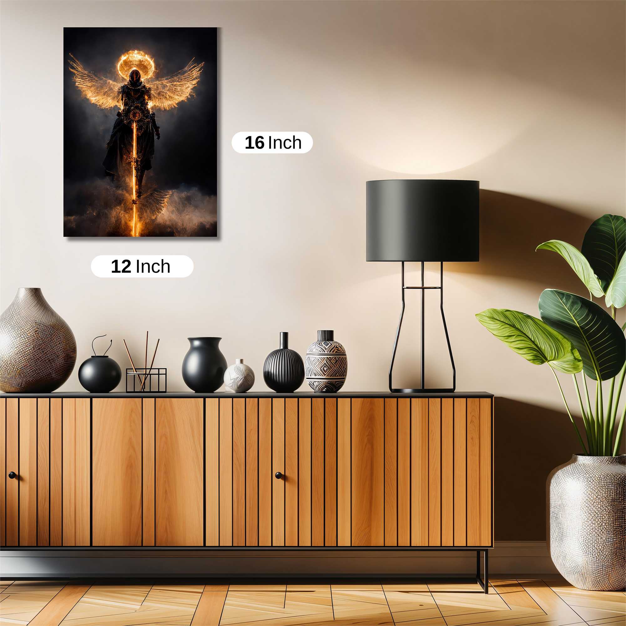 Angel Blaze Safe Wall Magnetic / M
