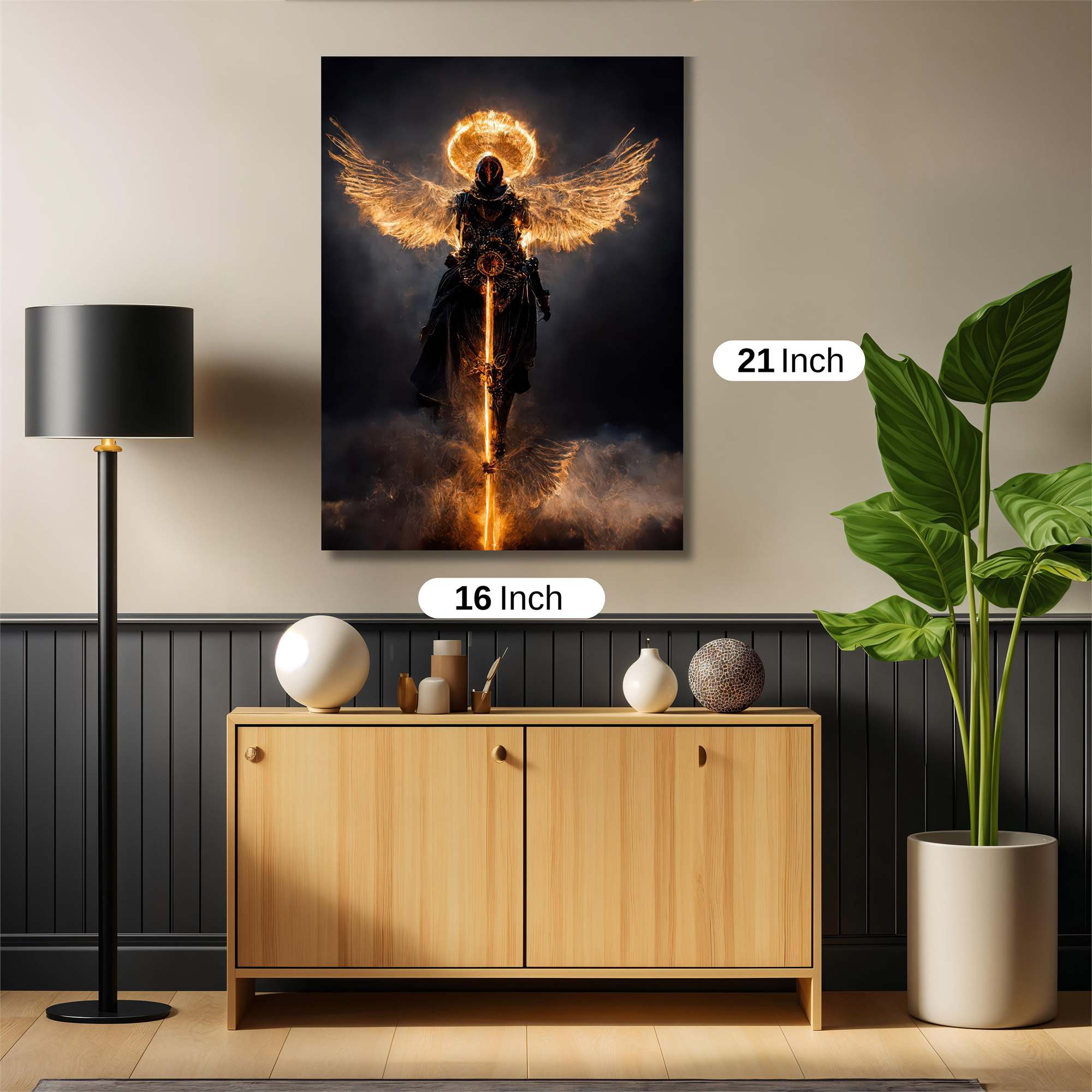 Angel Blaze Safe Wall Magnetic / M