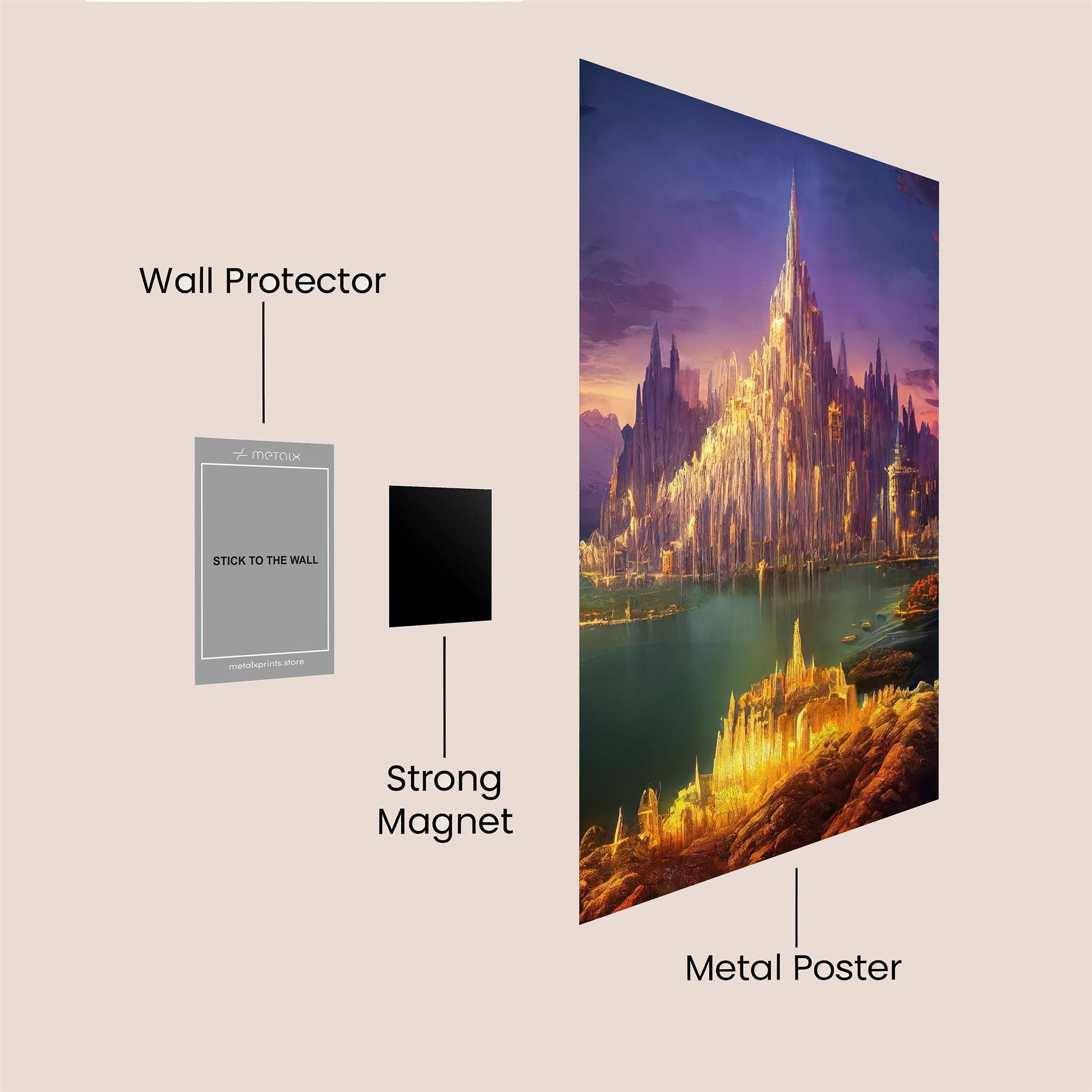 Eldorado Enigma Safe Wall Magnetic / M