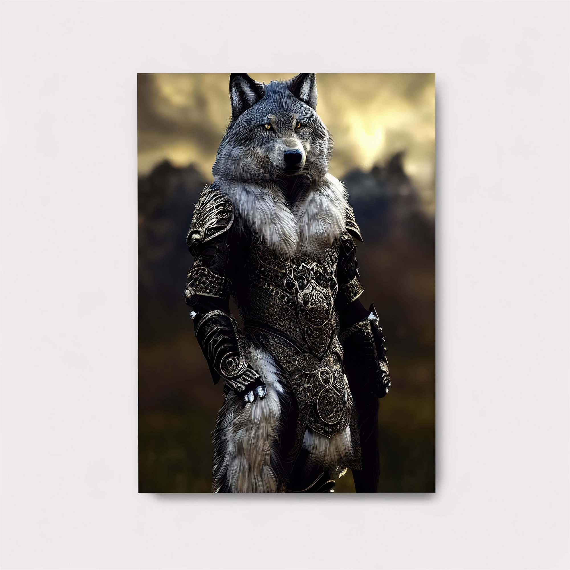 Wolf Warrior Safe Wall Magnetic / M