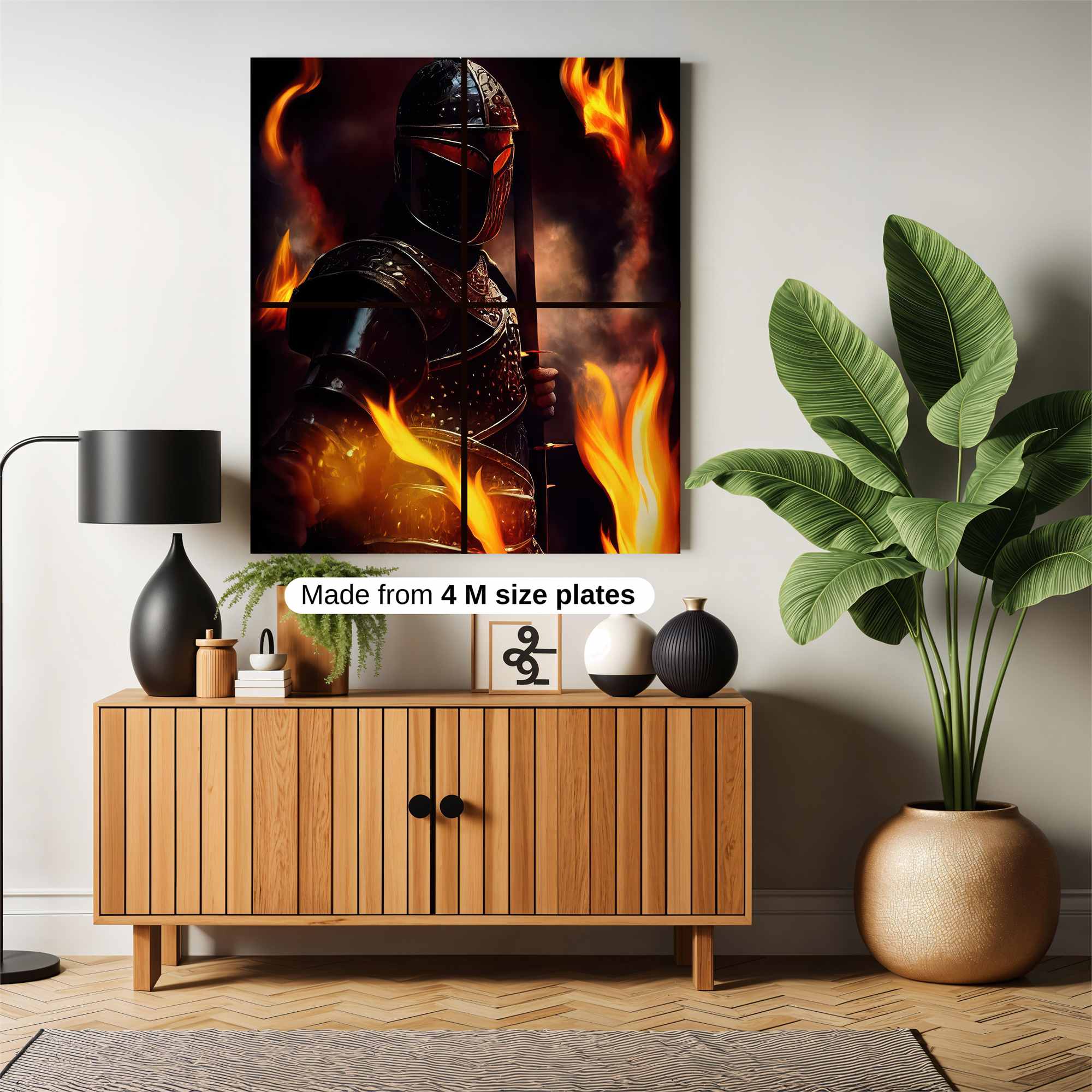Knight Inferno Safe Wall Magnetic / M