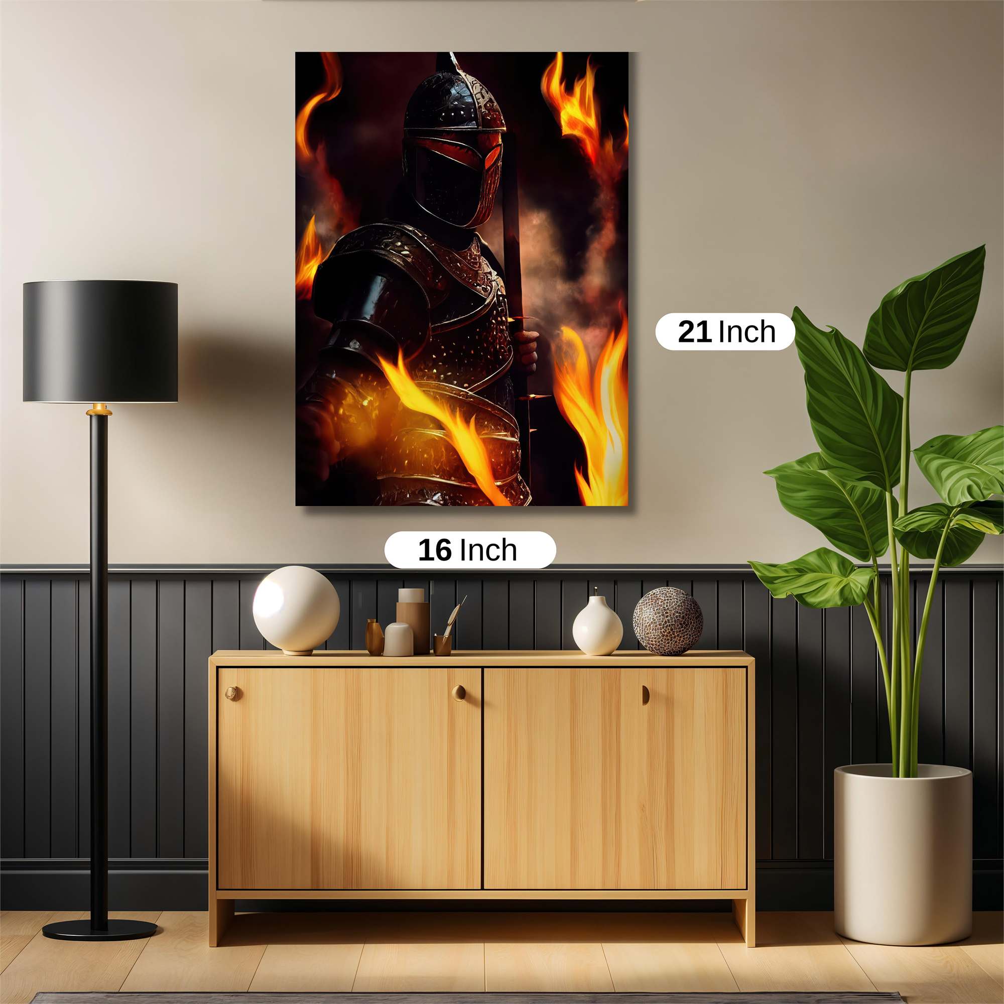 Knight Inferno Safe Wall Magnetic / M