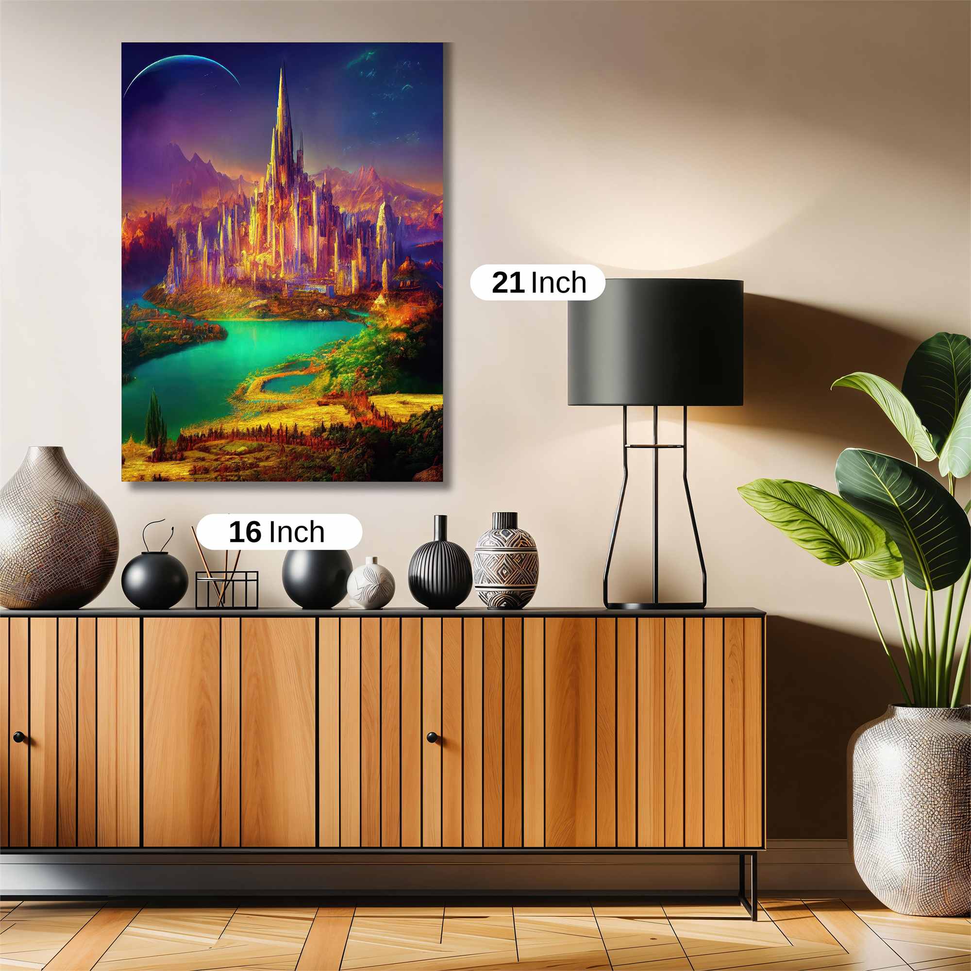 Castle Dreamscape Safe Wall Magnetic / M