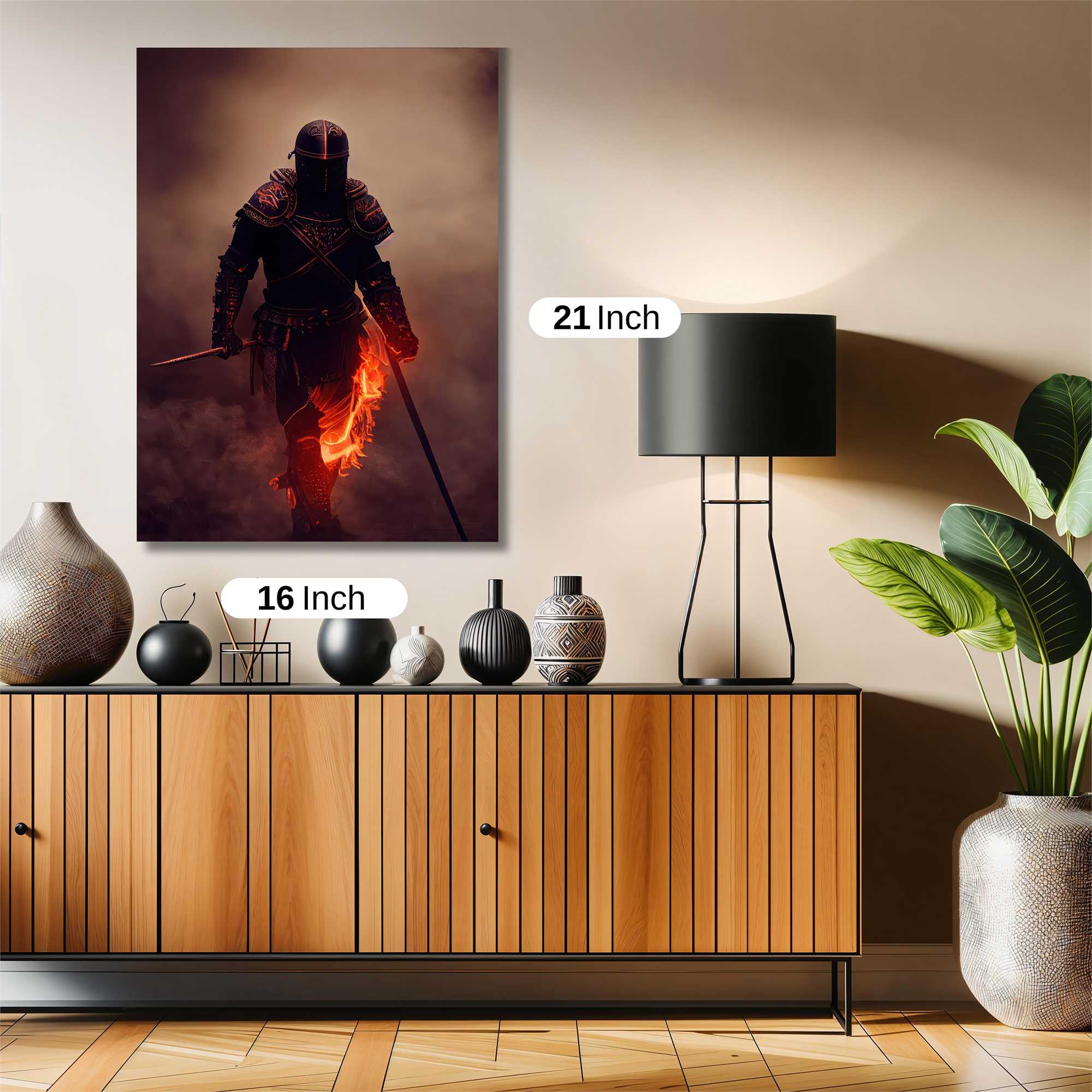 Knight Inferno Safe Wall Magnetic / M