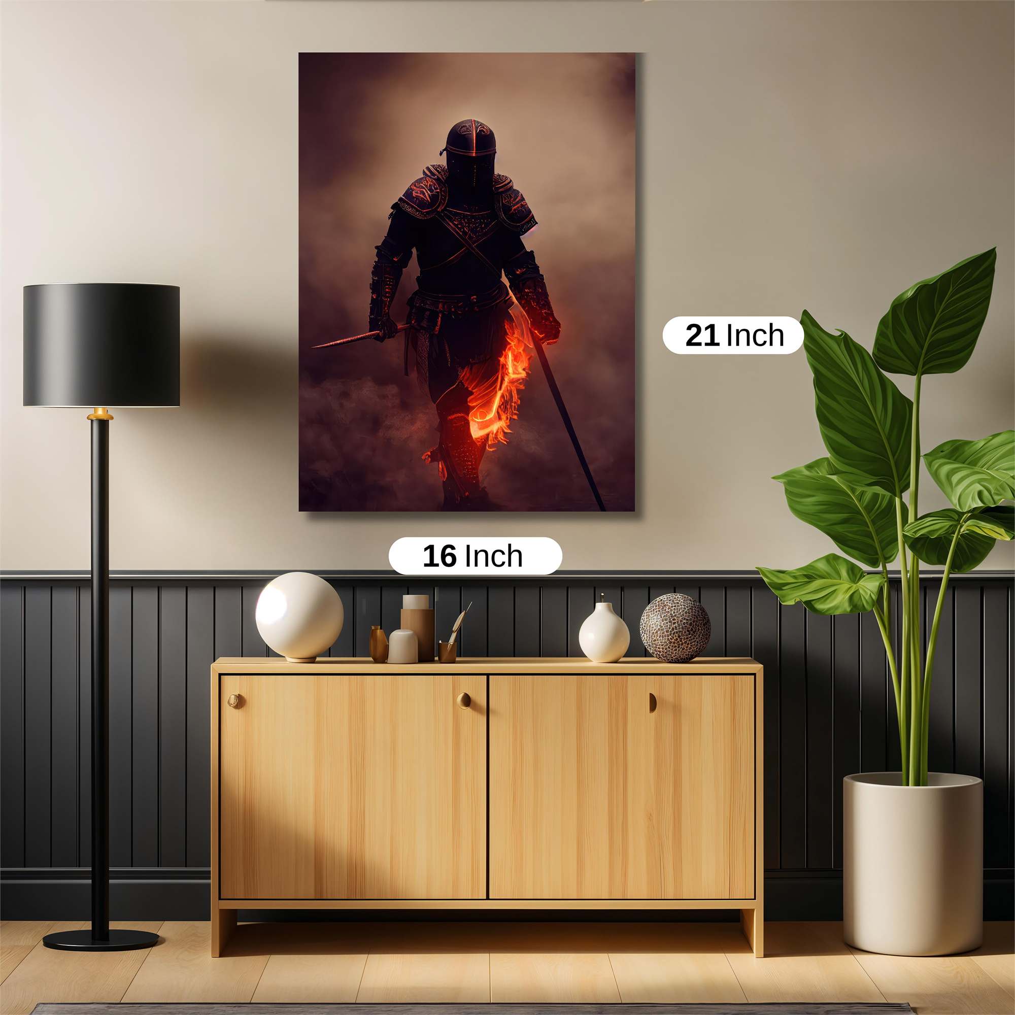 Knight Inferno Safe Wall Magnetic / M