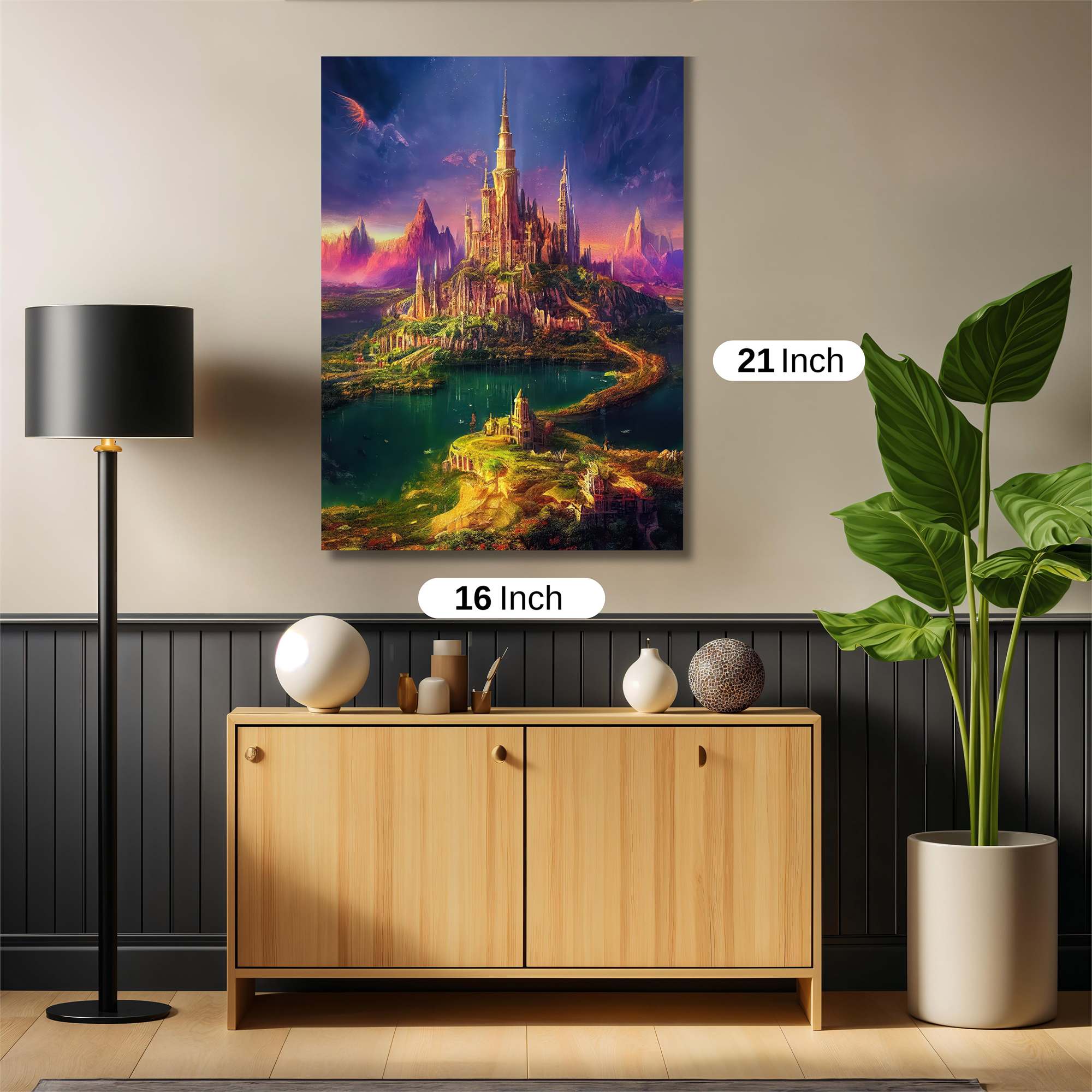 Castle Radiance Safe Wall Magnetic / M