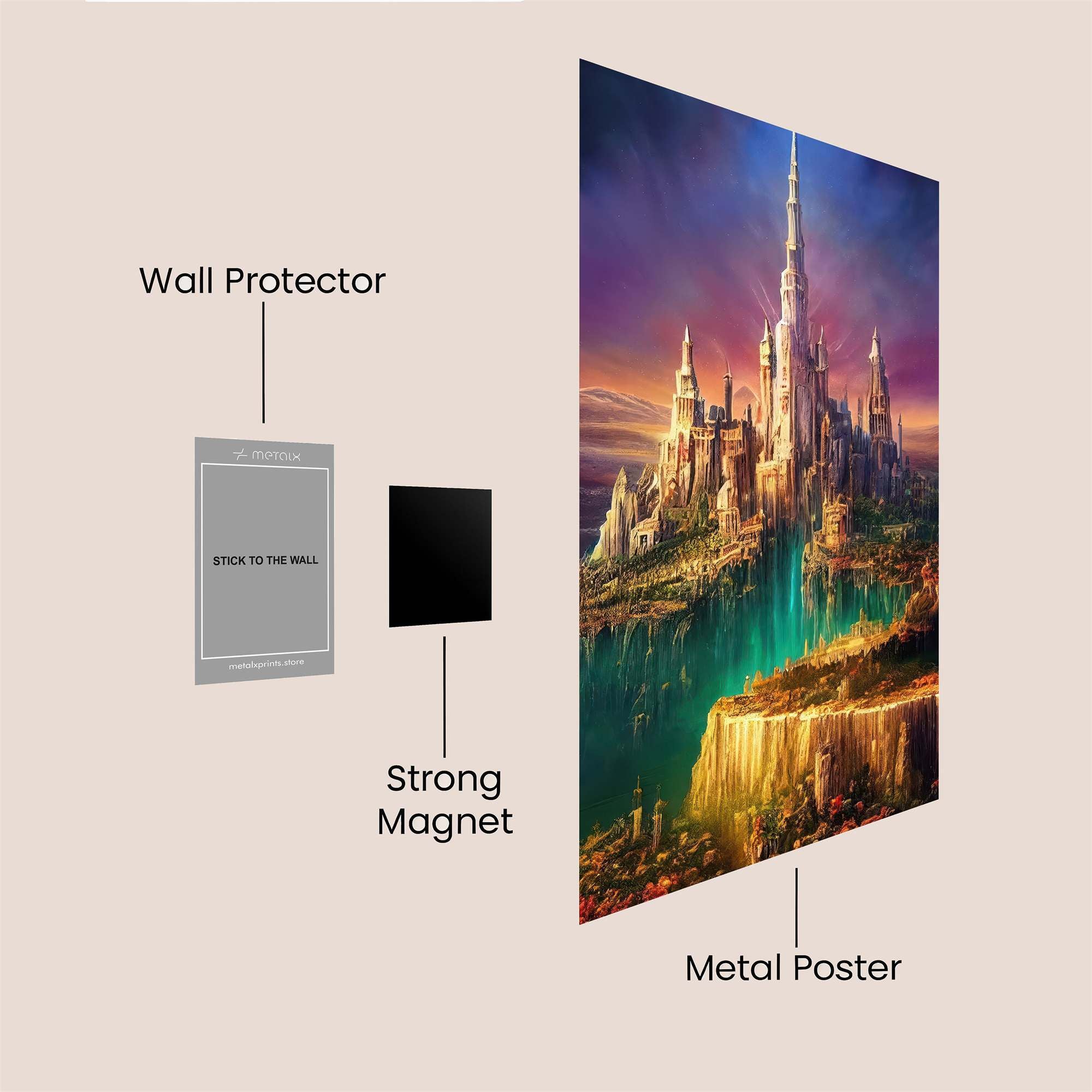 Celestial Haven Safe Wall Magnetic / M