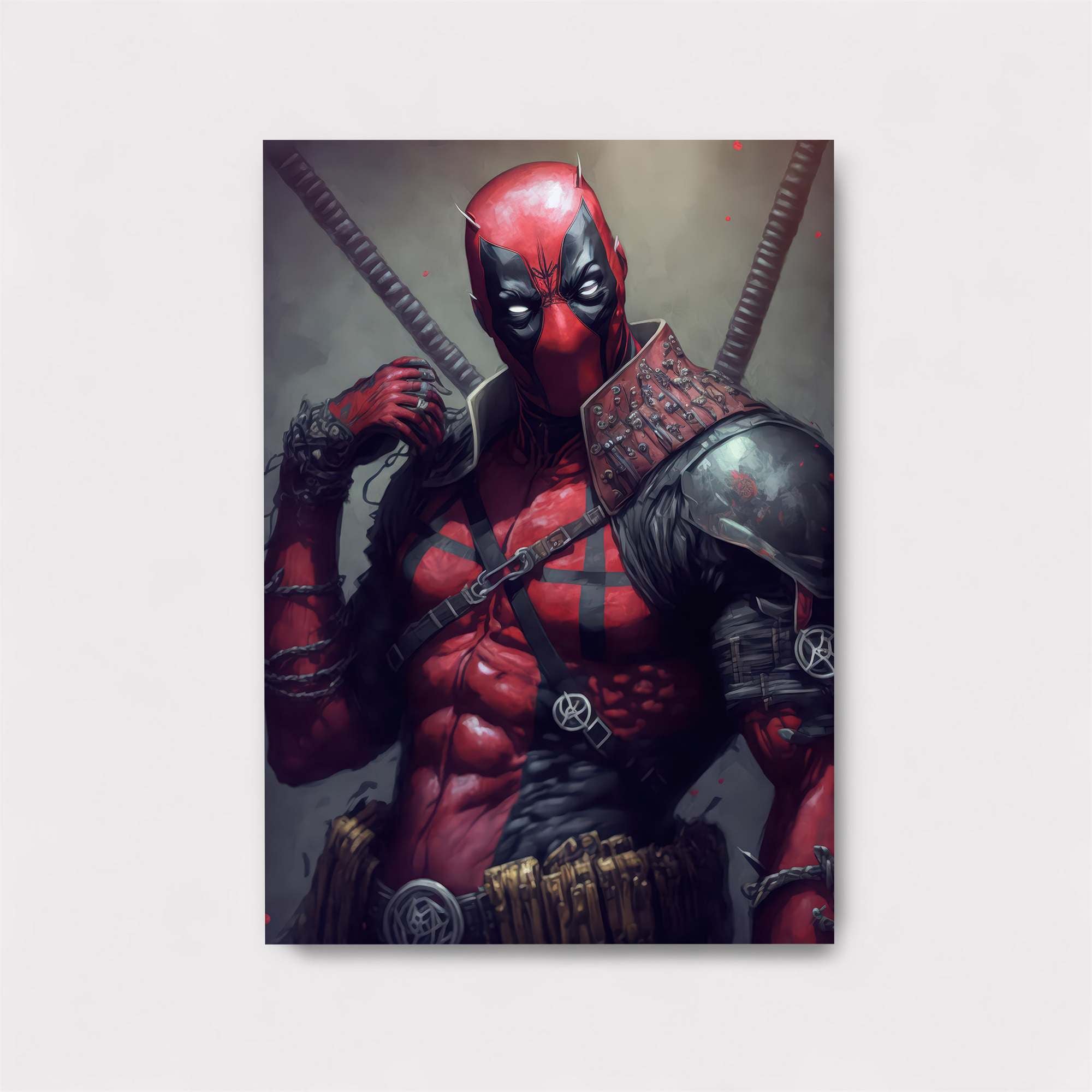 Deadpool Brooding Safe Wall Magnetic / M
