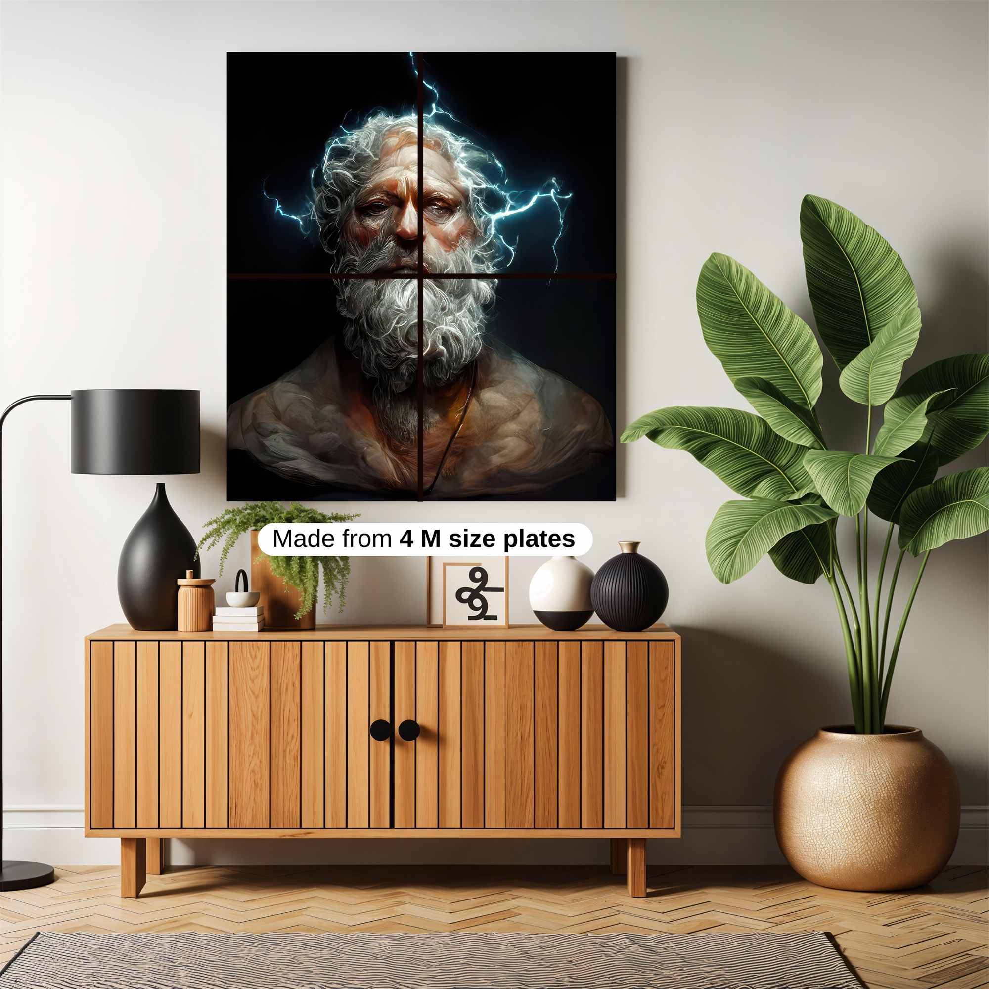 Zeus Enraged Safe Wall Magnetic / M