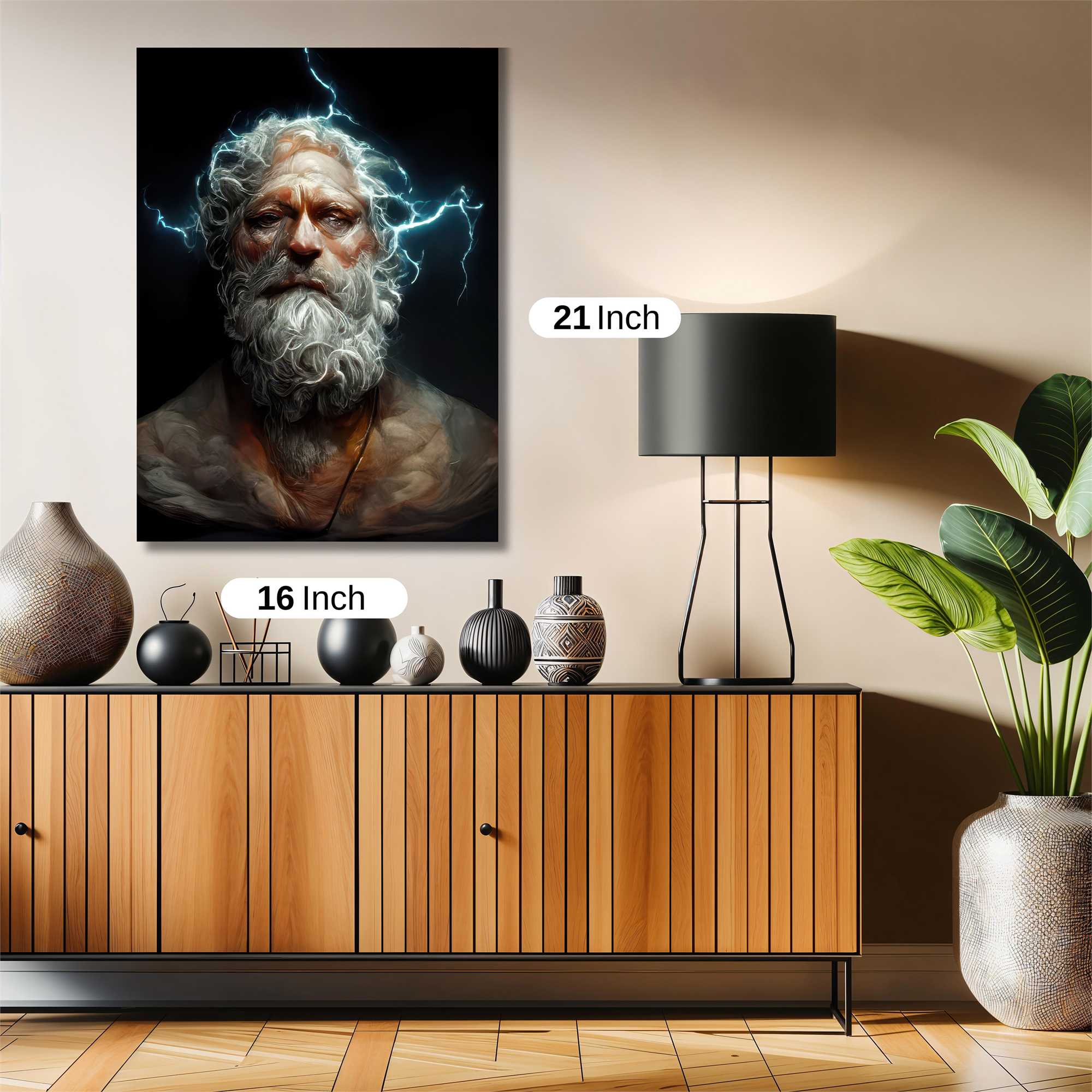 Zeus Enraged Safe Wall Magnetic / M