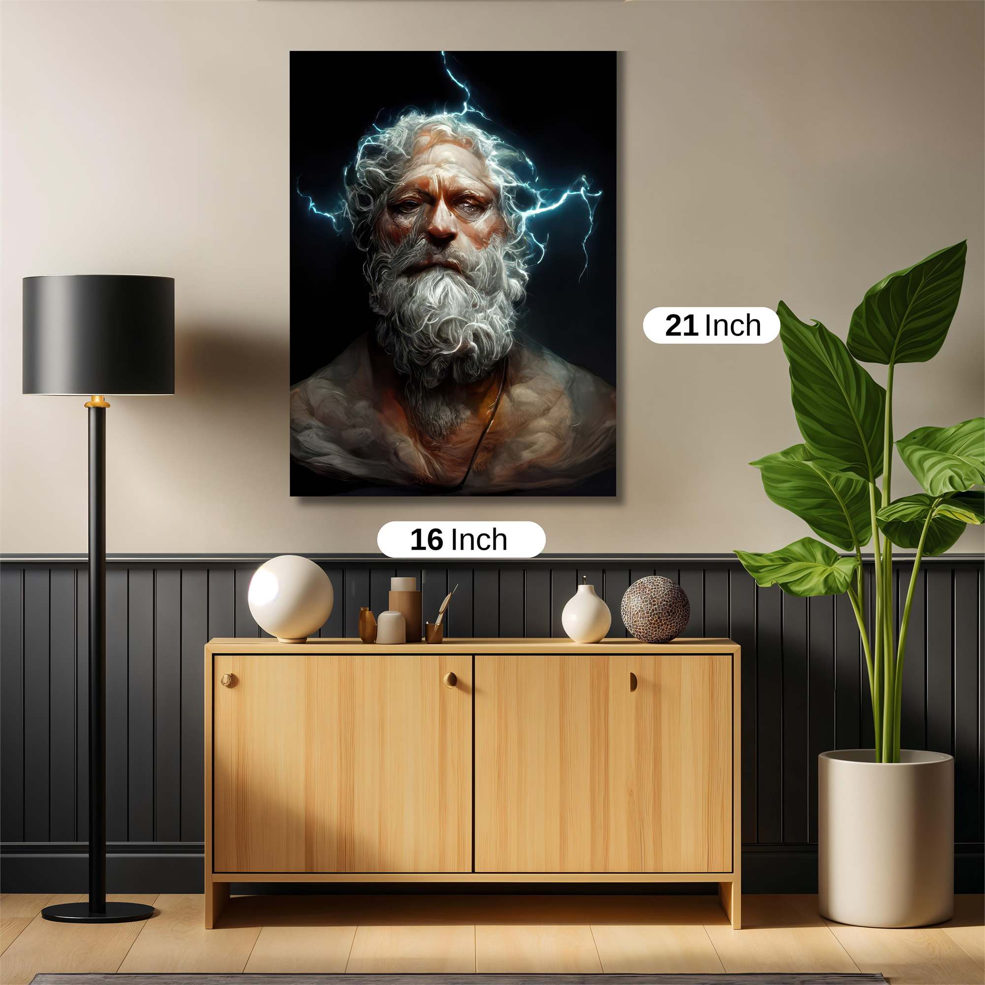 Zeus Enraged Safe Wall Magnetic / M