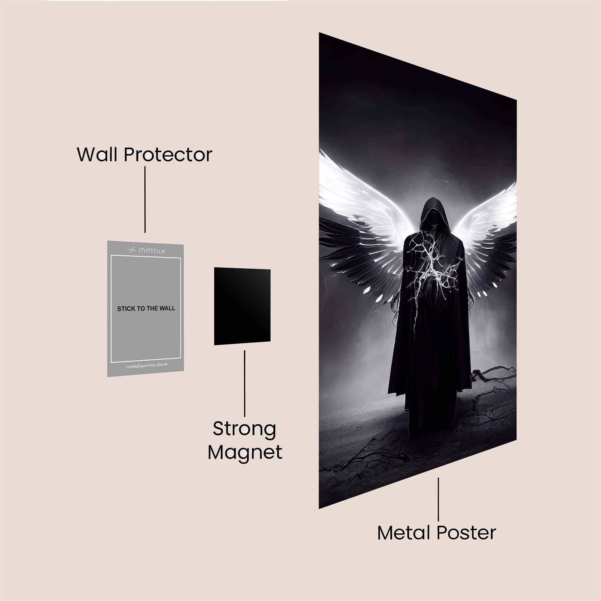 Angel Storm Safe Wall Magnetic / M