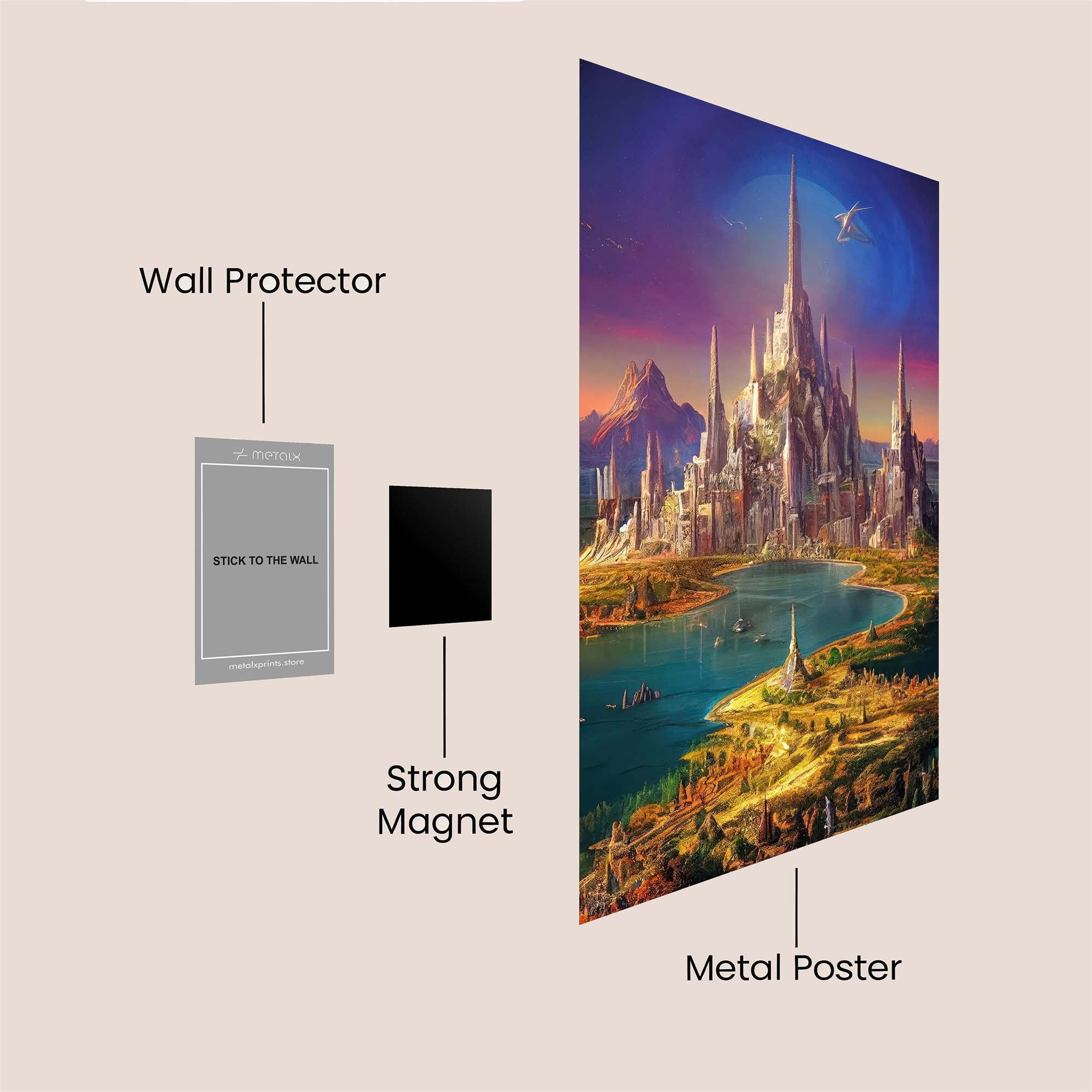 Castle Radiant Safe Wall Magnetic / M
