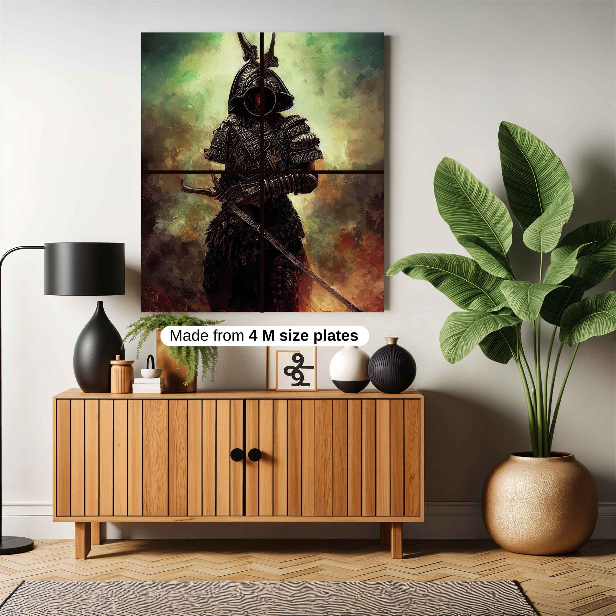 Samurai Enigma Safe Wall Magnetic / M