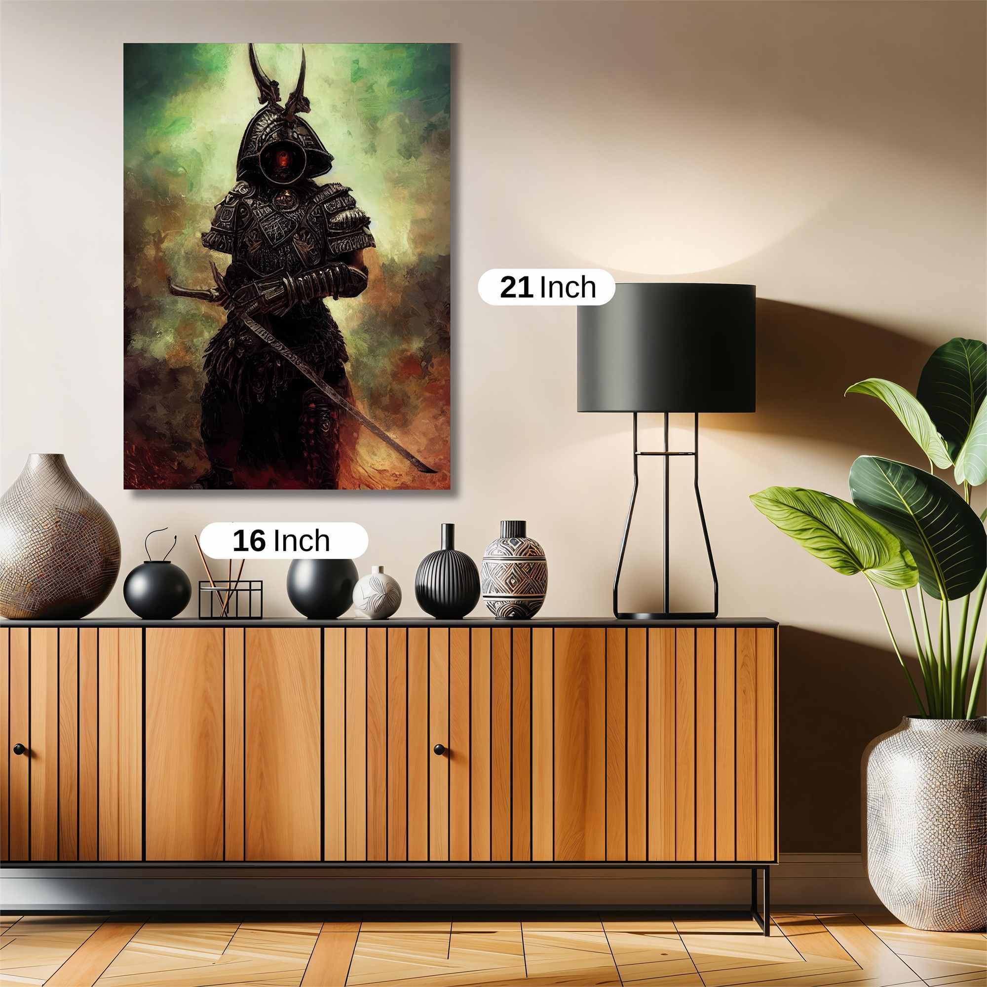 Samurai Enigma Safe Wall Magnetic / M