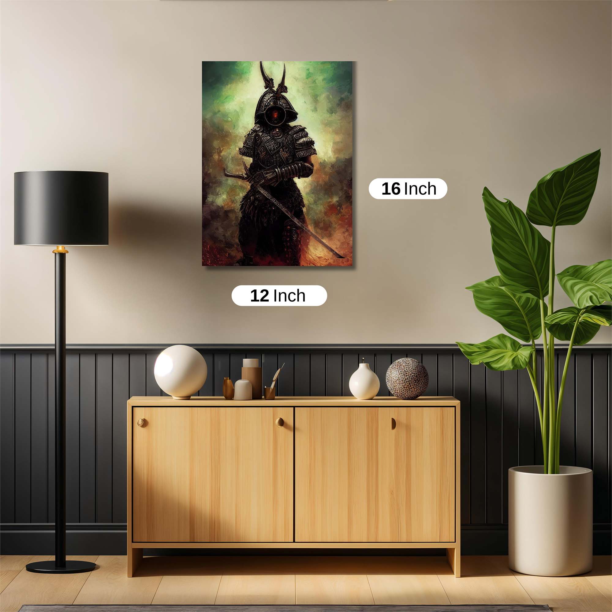 Samurai Enigma Safe Wall Magnetic / M
