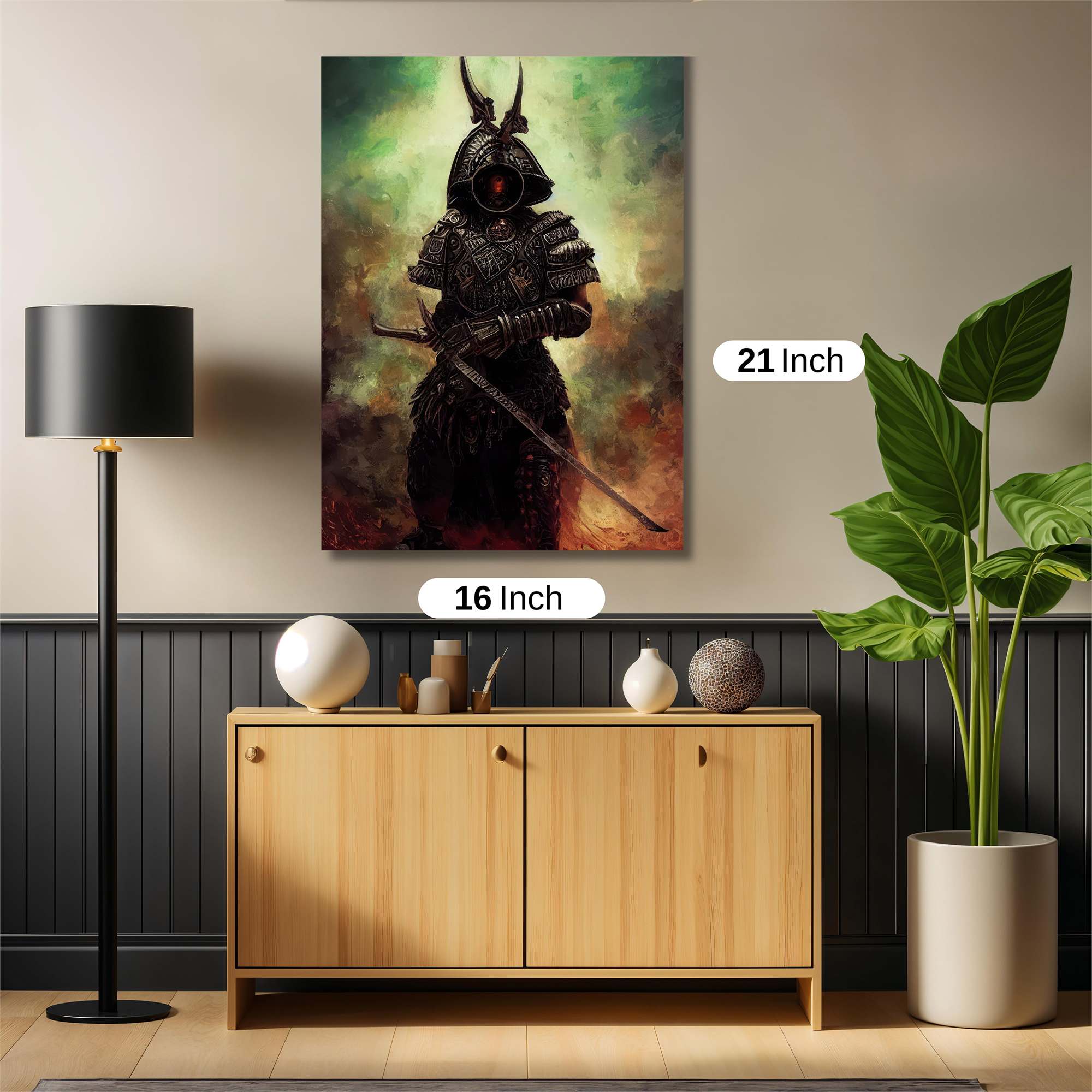 Samurai Enigma Safe Wall Magnetic / M