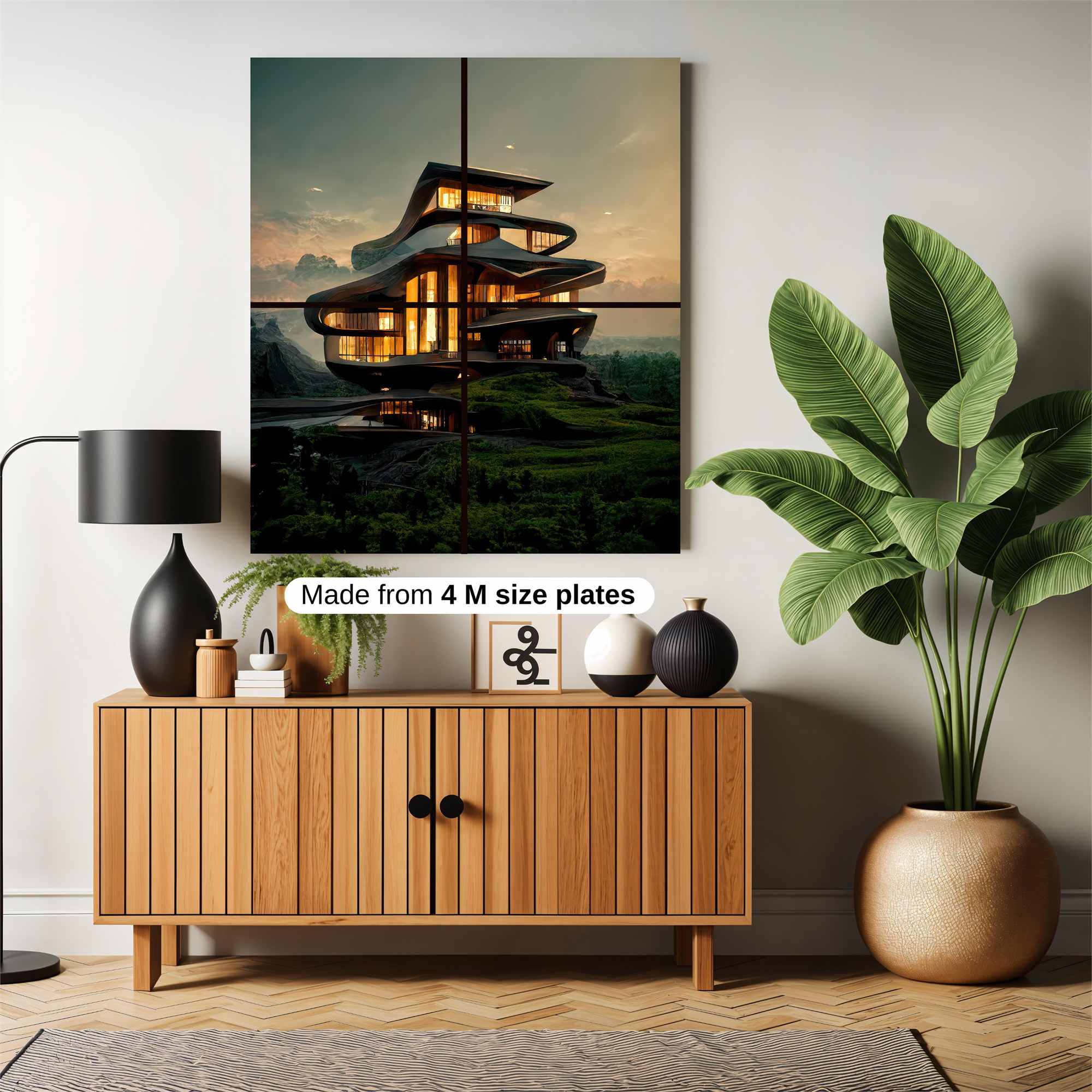 Dreamscape Mansion Safe Wall Magnetic / M