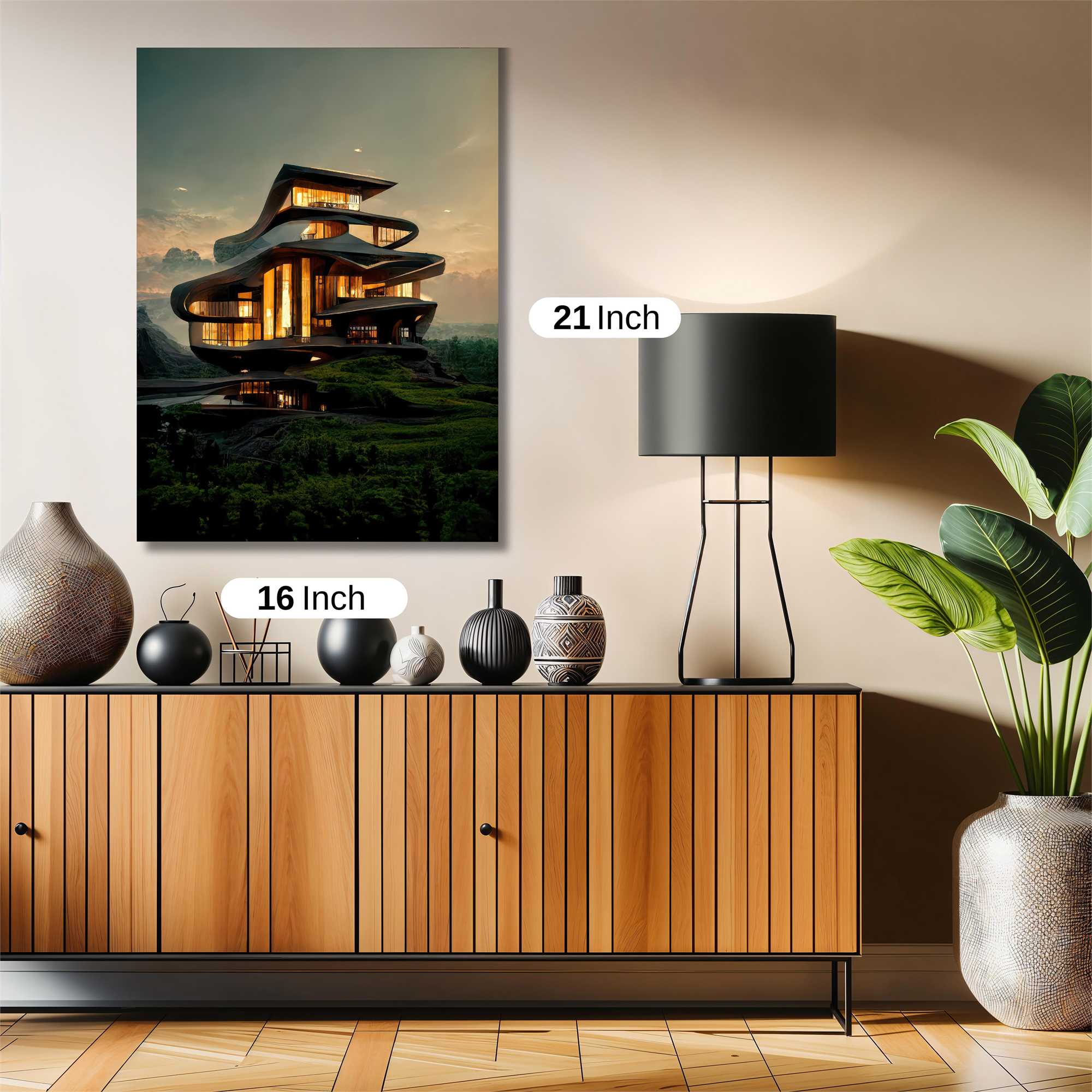 Dreamscape Mansion Safe Wall Magnetic / M