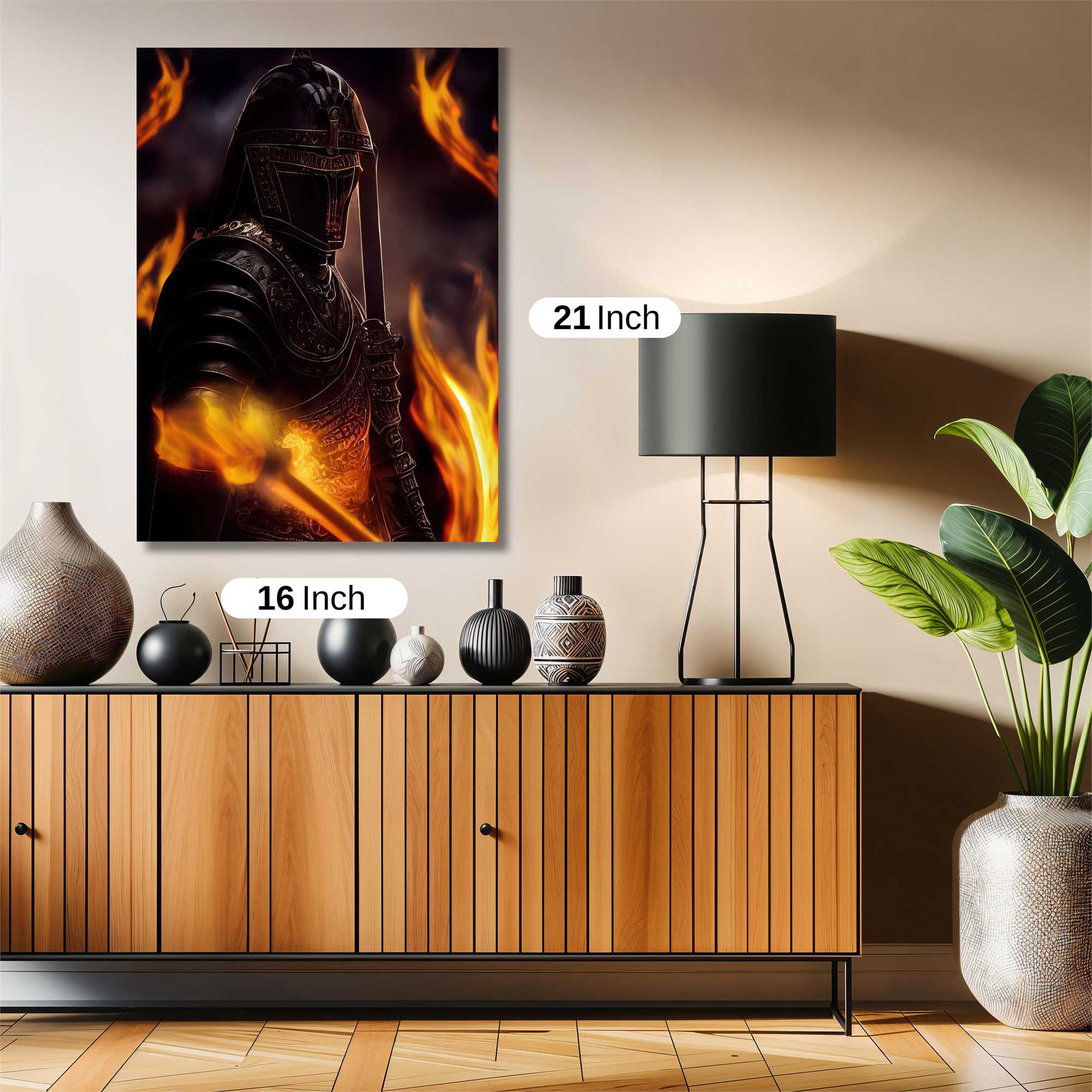 Knight Inferno Safe Wall Magnetic / M