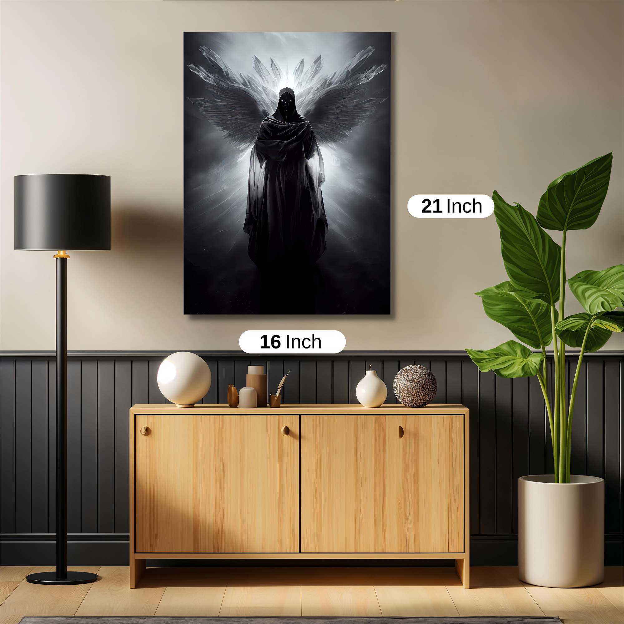 Dark Angel Safe Wall Magnetic / M