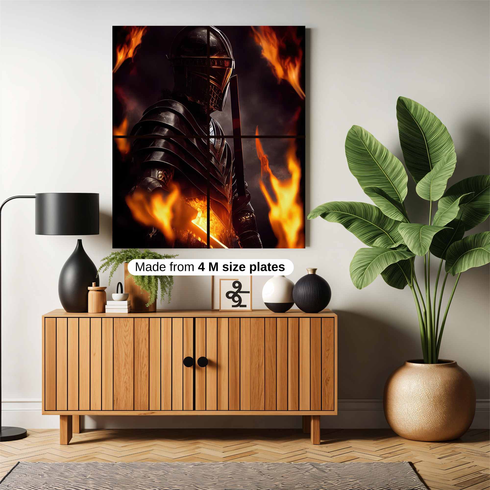 Knight Inferno Safe Wall Magnetic / M