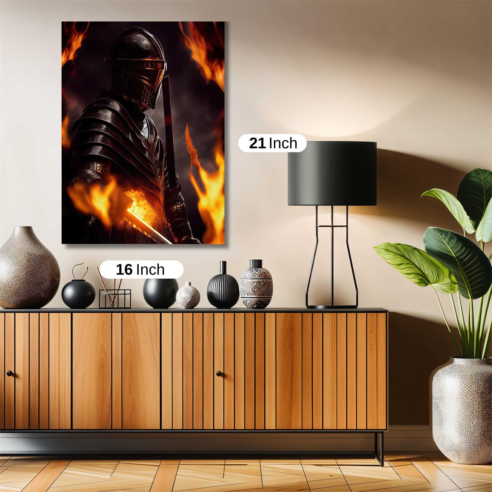 Knight Inferno Safe Wall Magnetic / M