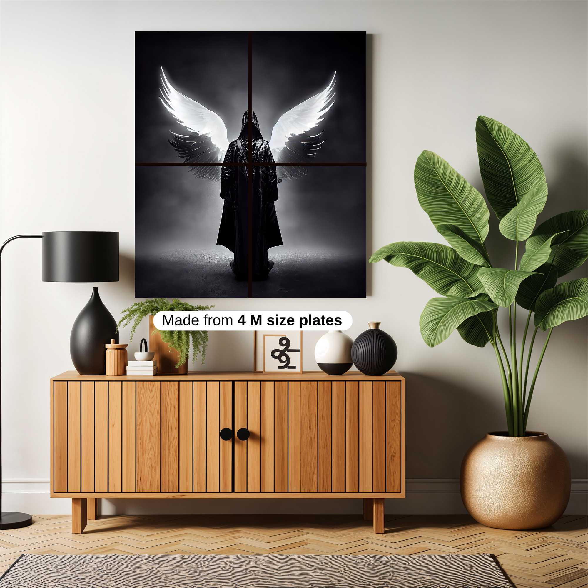 Angel Eclipsed Safe Wall Magnetic / M