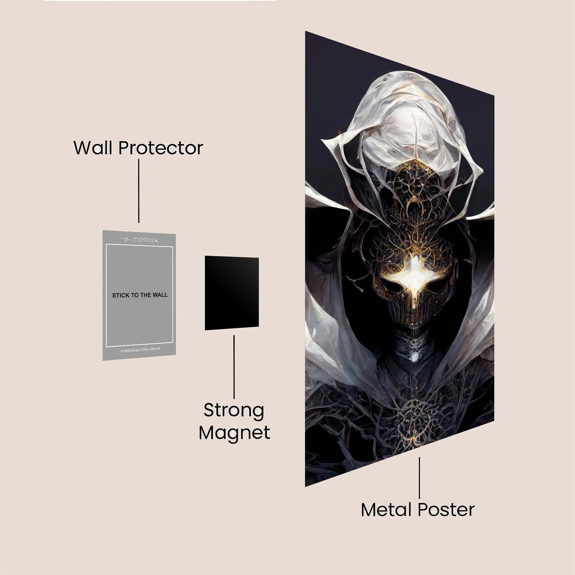 Veiled Enigma Safe Wall Magnetic / M
