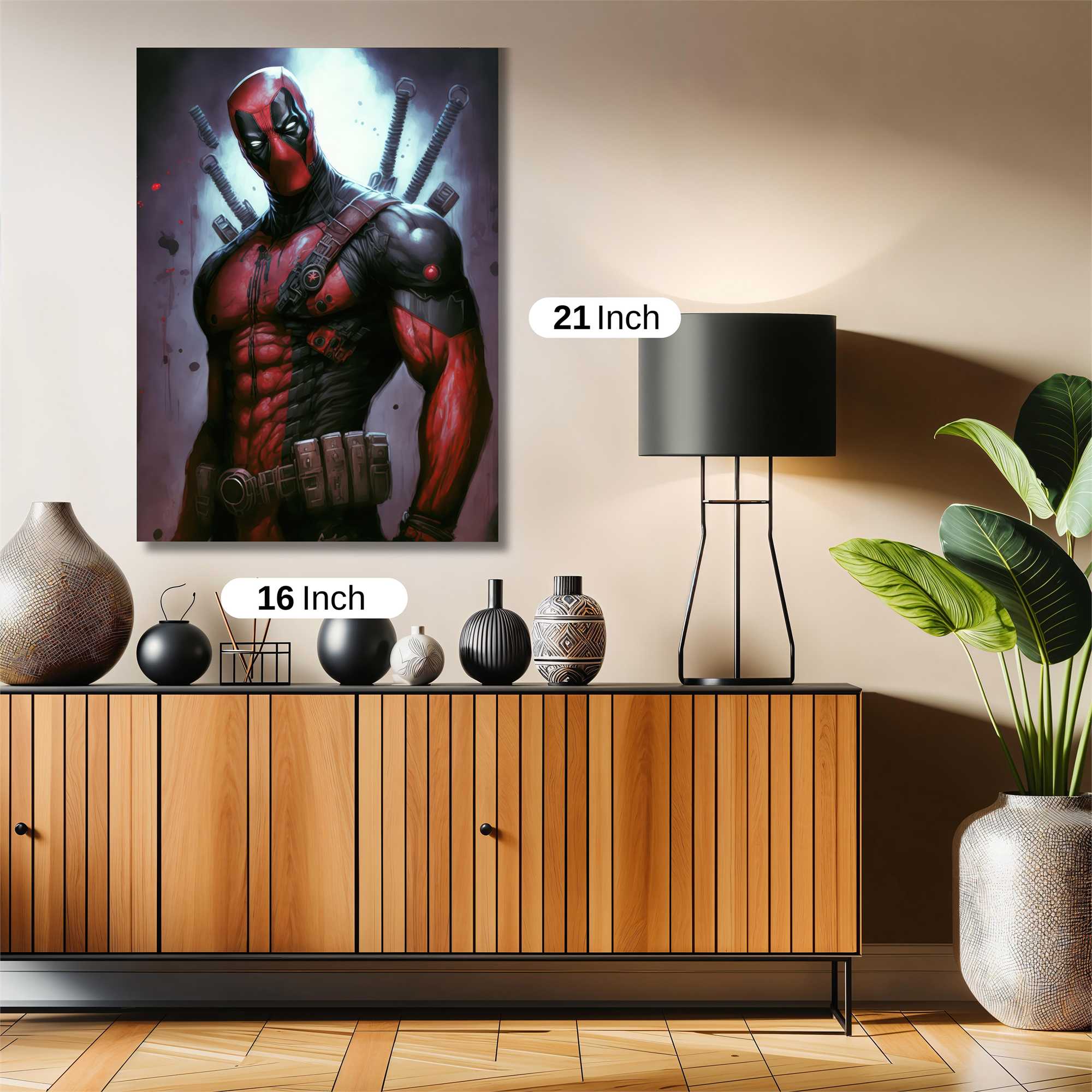Deadpool Defiant Safe Wall Magnetic / M