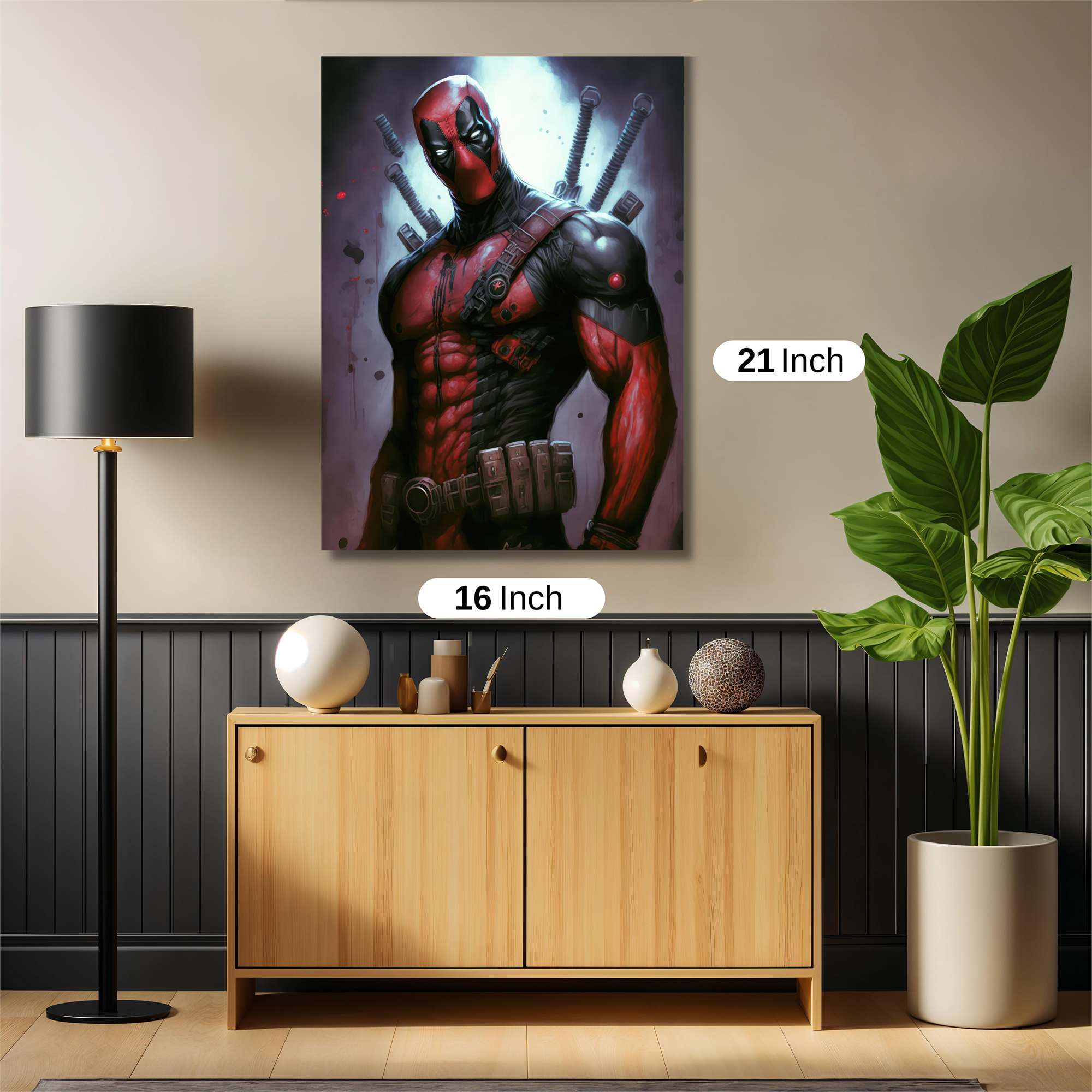 Deadpool Defiant Safe Wall Magnetic / M