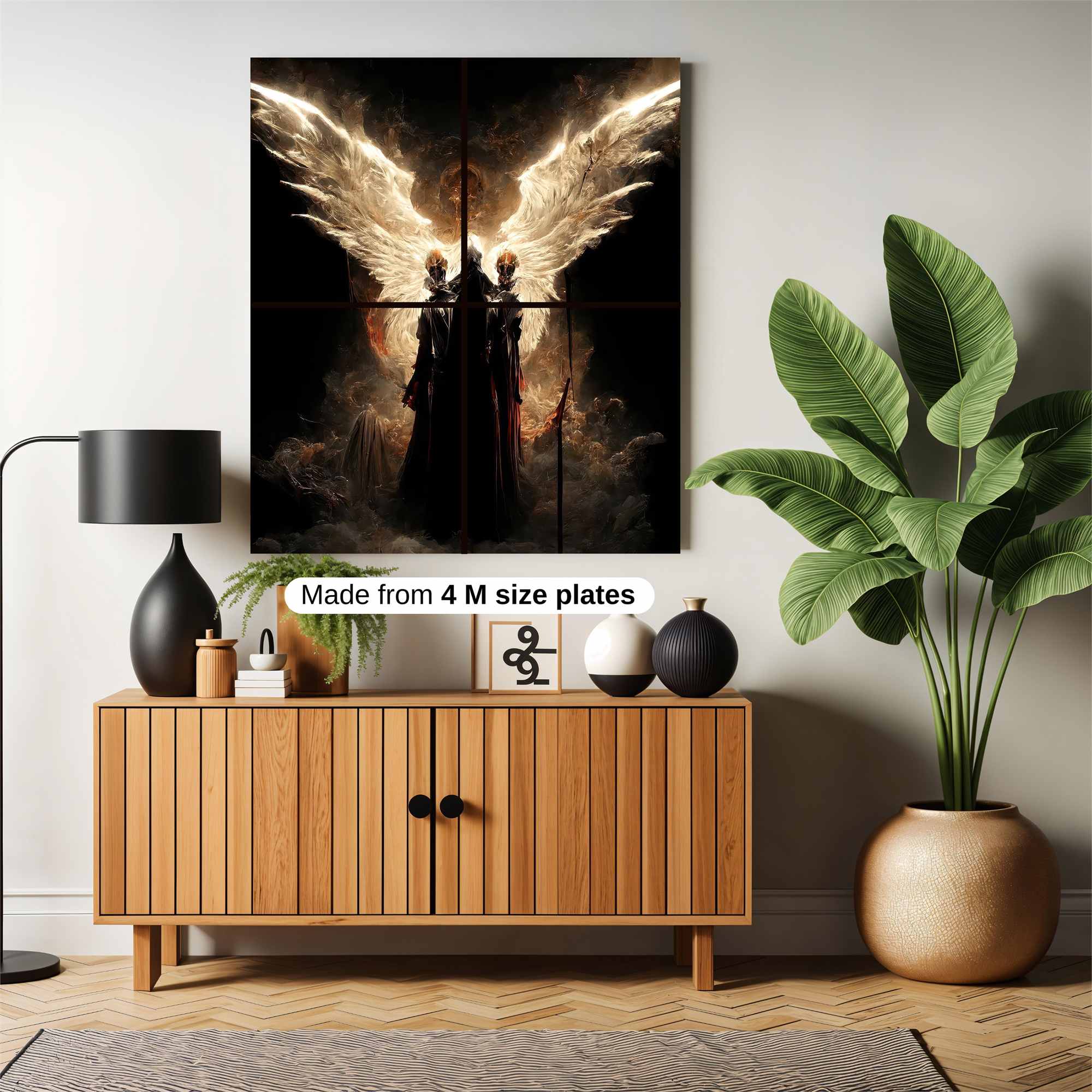 Angelic Descent Safe Wall Magnetic / M