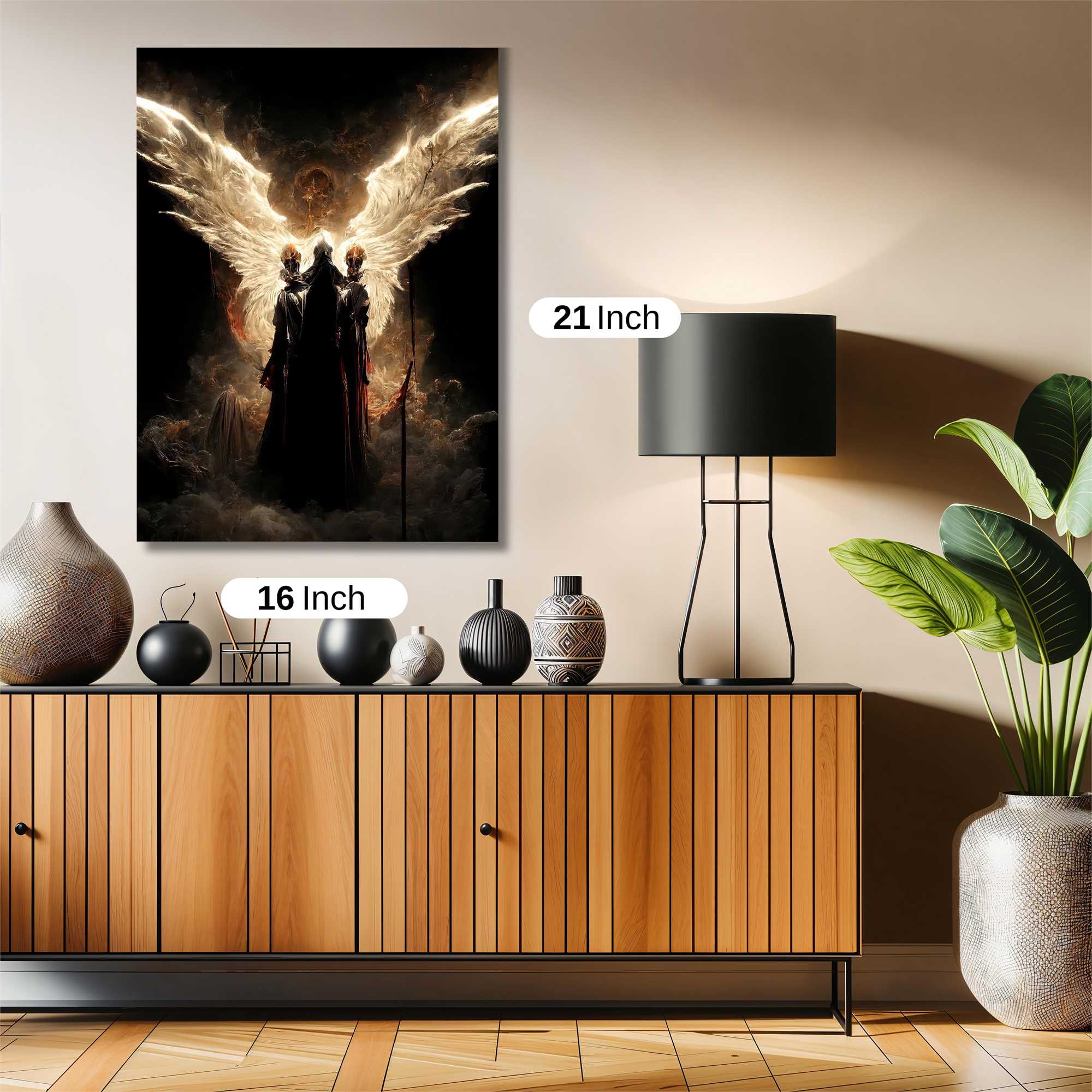 Angelic Descent Safe Wall Magnetic / M