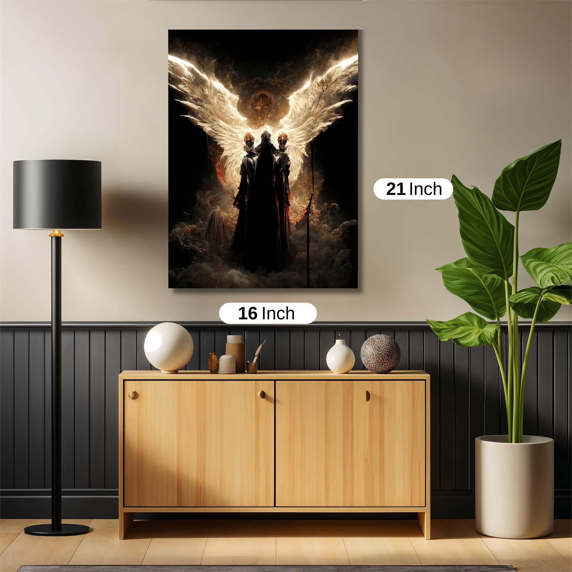 Angelic Descent Safe Wall Magnetic / M