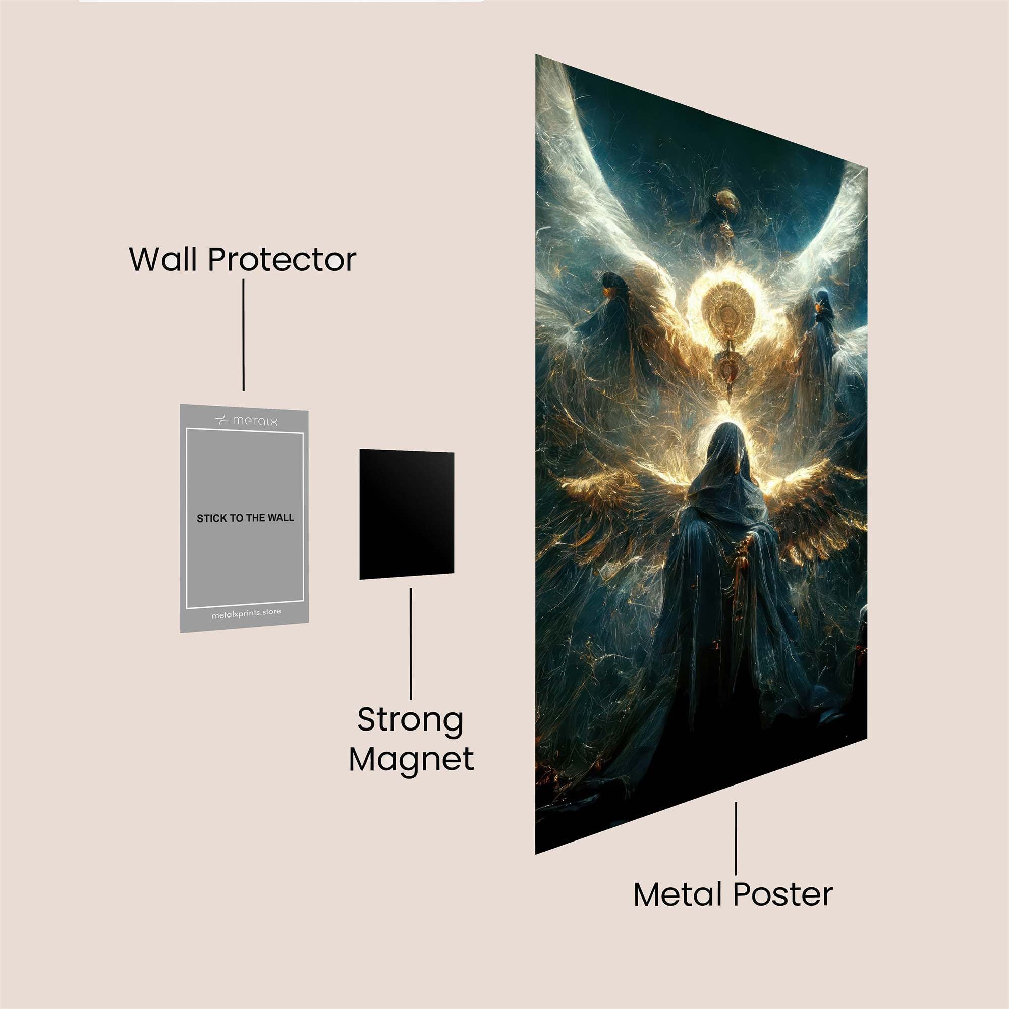 Seraphim Radiance Safe Wall Magnetic / M