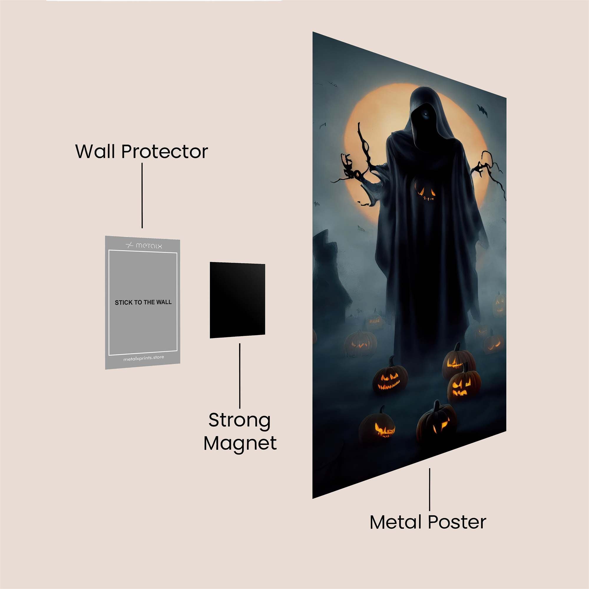 Reaper Eerie Safe Wall Magnetic / M