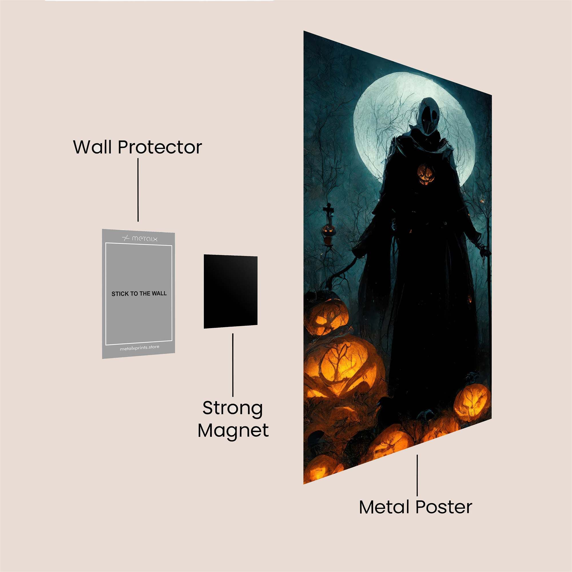 Reaper Gloom Safe Wall Magnetic / M