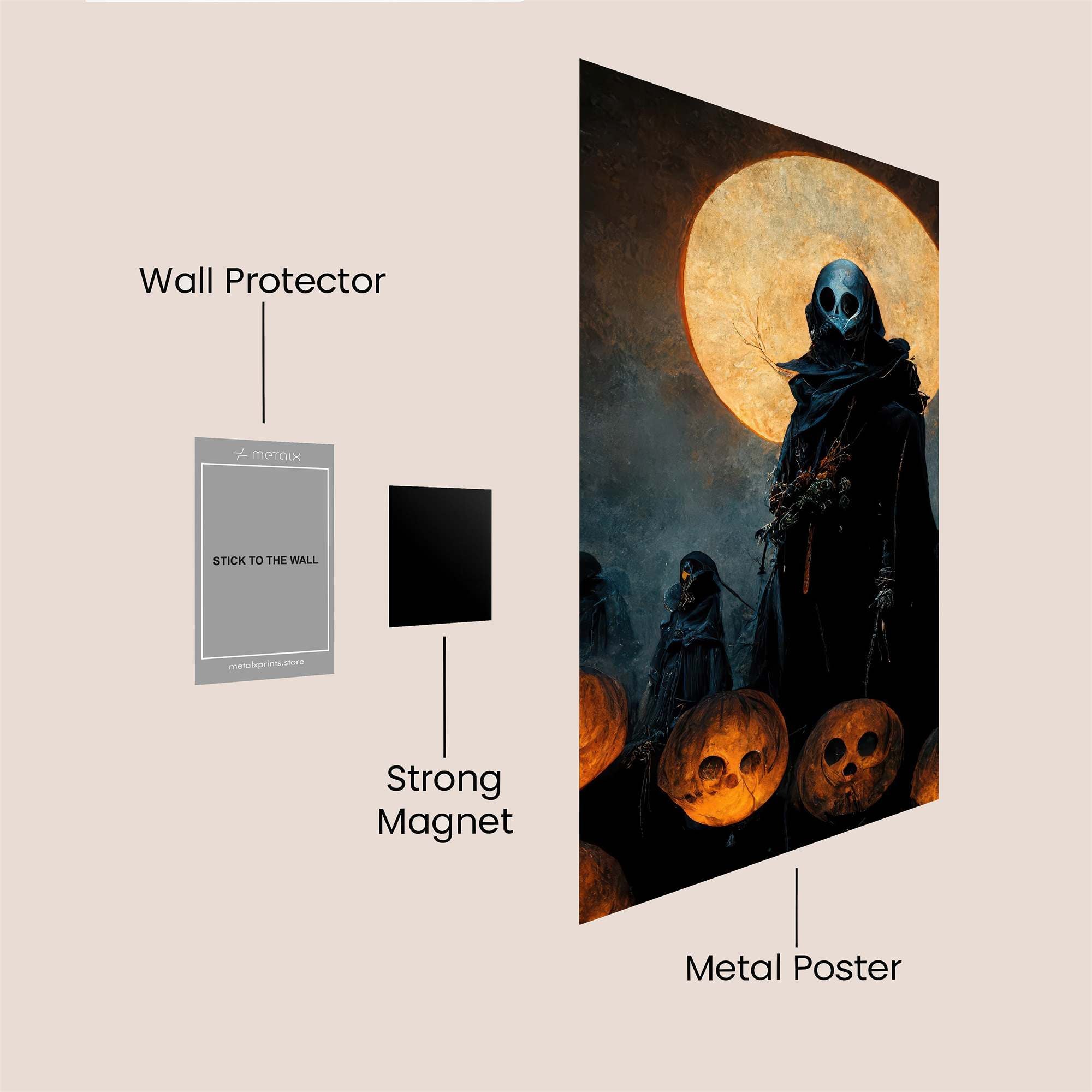 Reaper's Whimsy Safe Wall Magnetic / M