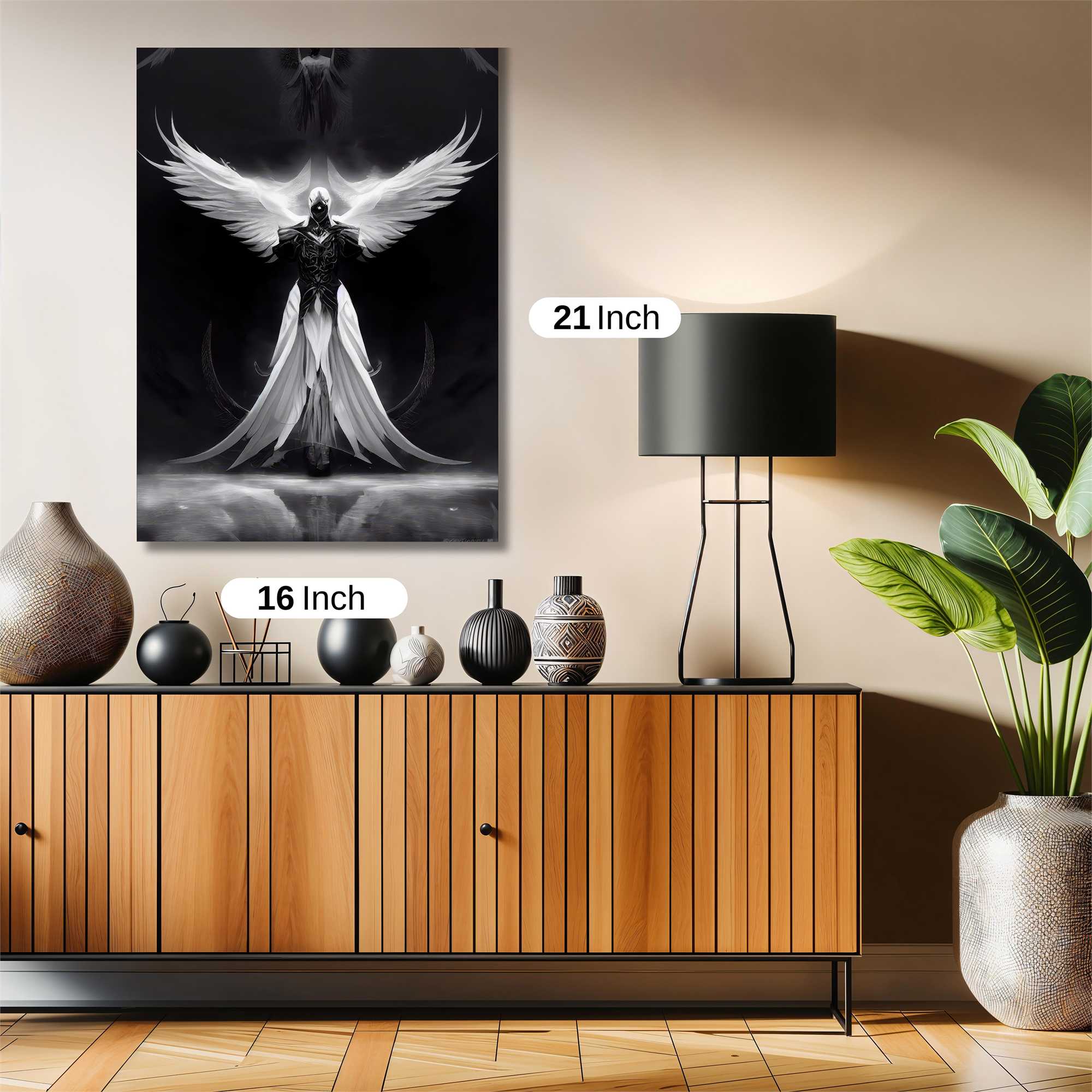 Angel Ascendant Safe Wall Magnetic / M