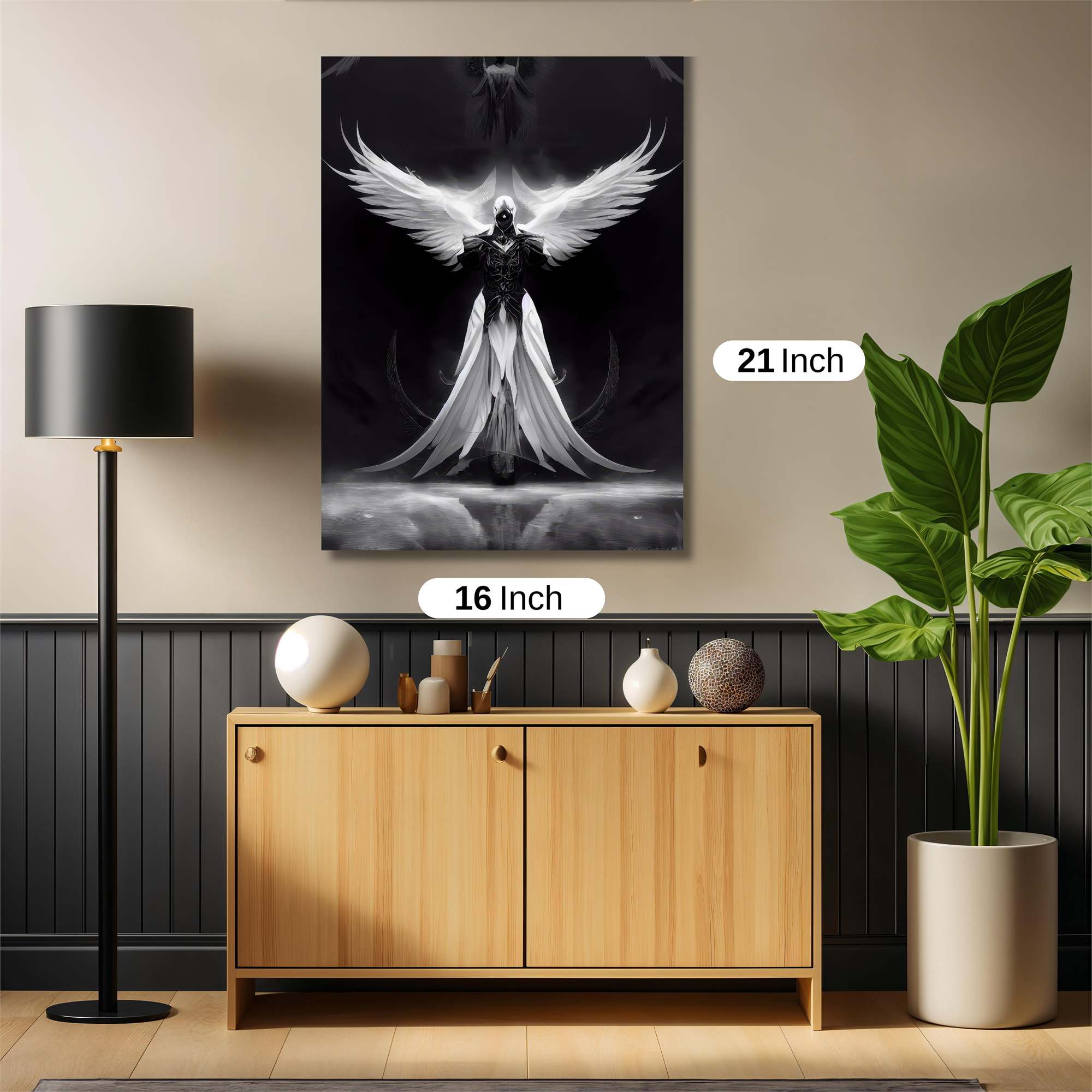 Angel Ascendant Safe Wall Magnetic / M
