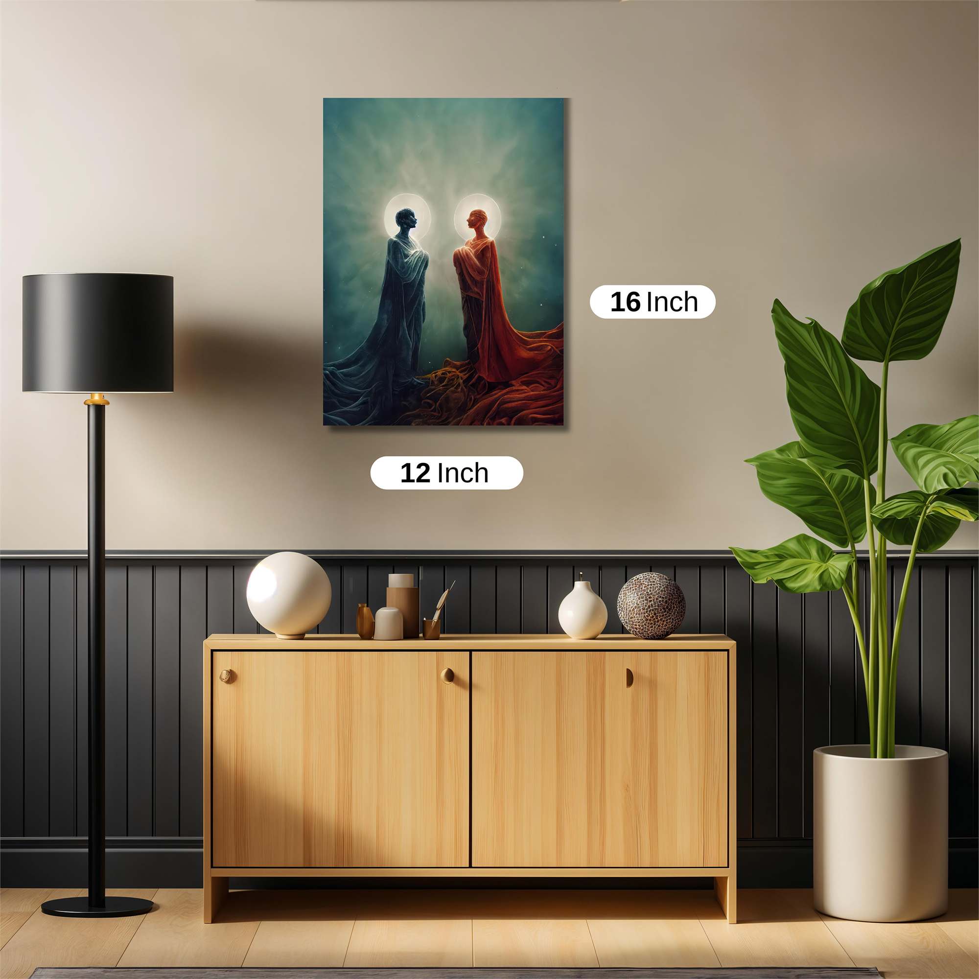 Monks Harmony Safe Wall Magnetic / M
