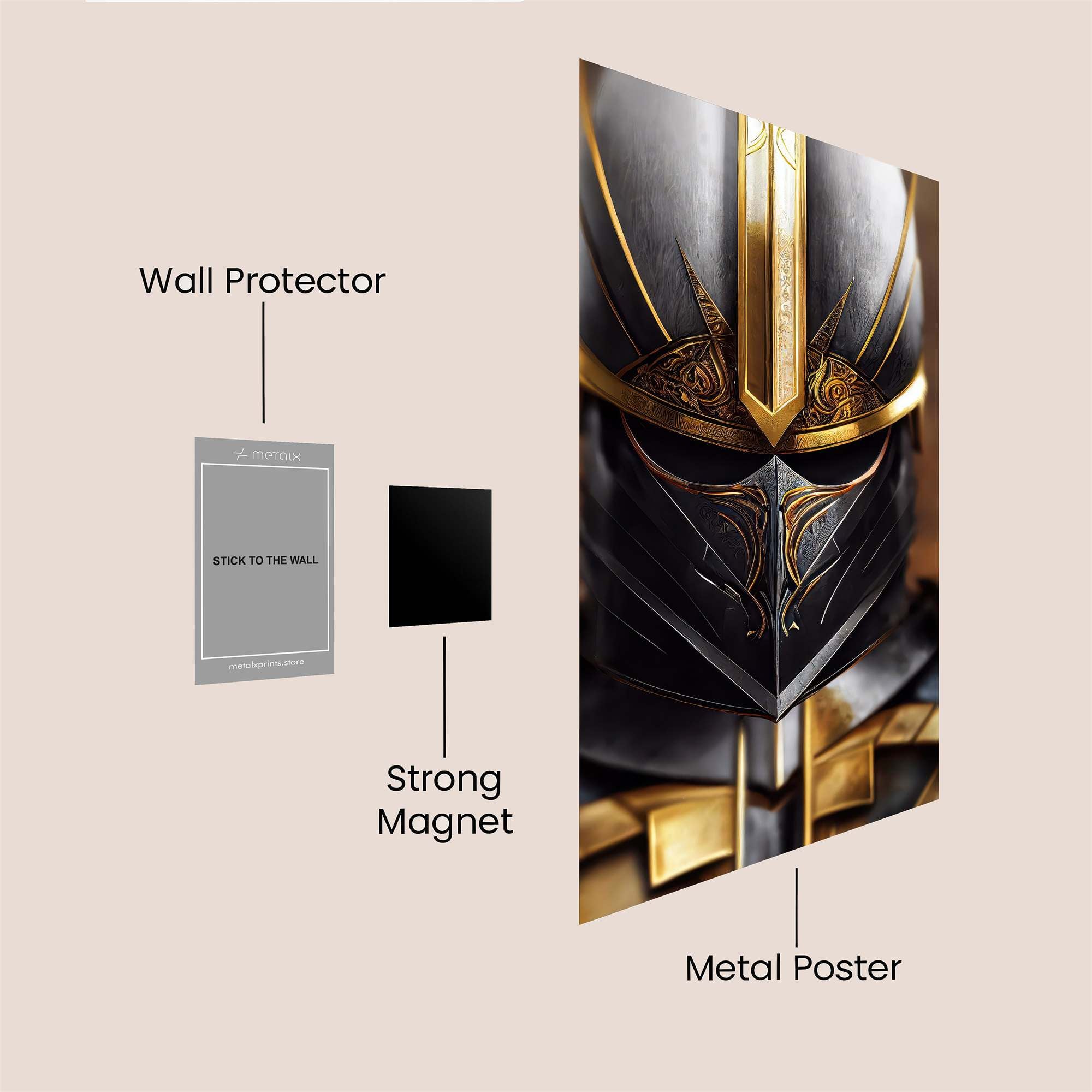 Knight Serene Safe Wall Magnetic / M