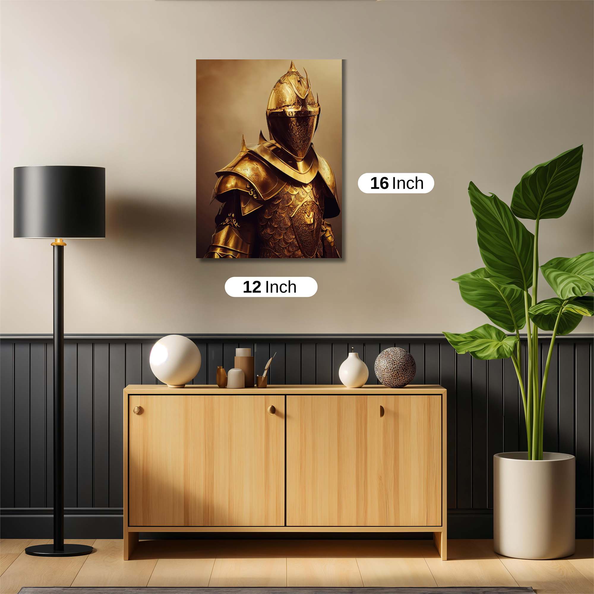 Golden Sentinel Safe Wall Magnetic / M