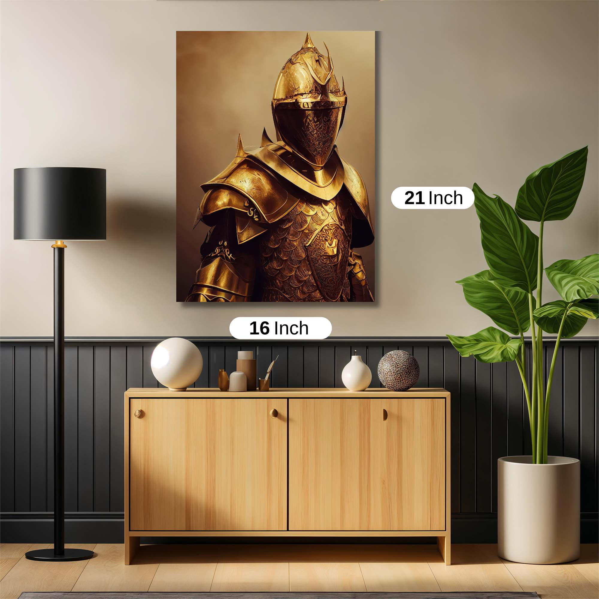Golden Sentinel Safe Wall Magnetic / M