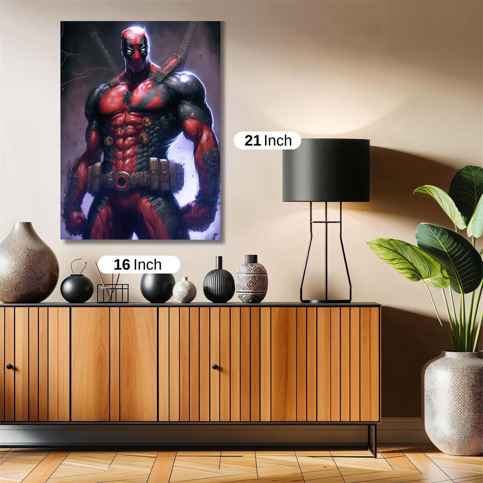 Deadpool Ferocious Safe Wall Magnetic / M