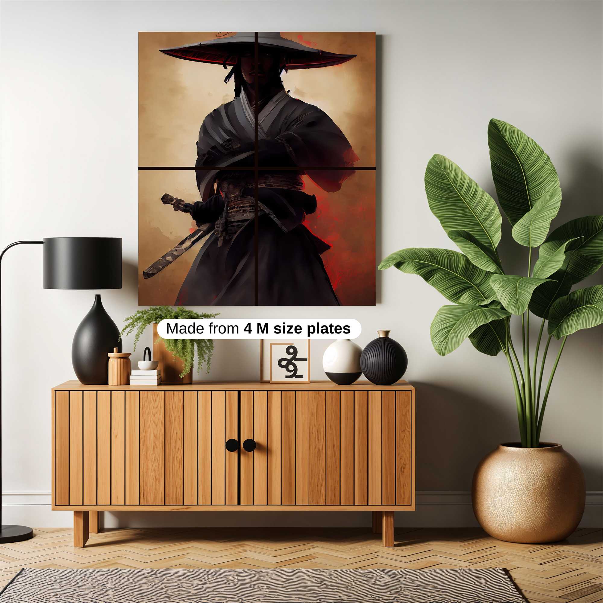 Samurai Serenity Safe Wall Magnetic / M