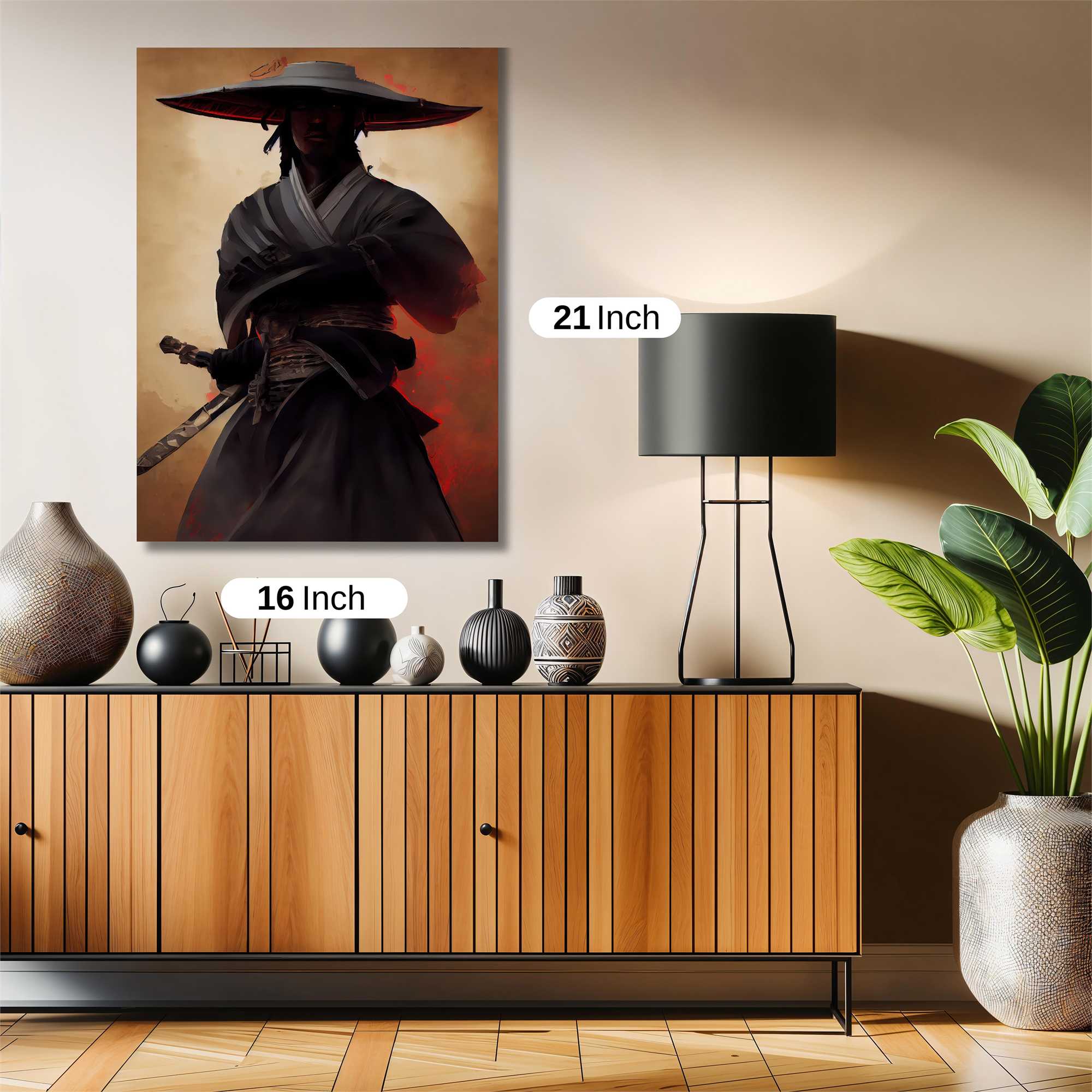 Samurai Serenity Safe Wall Magnetic / M